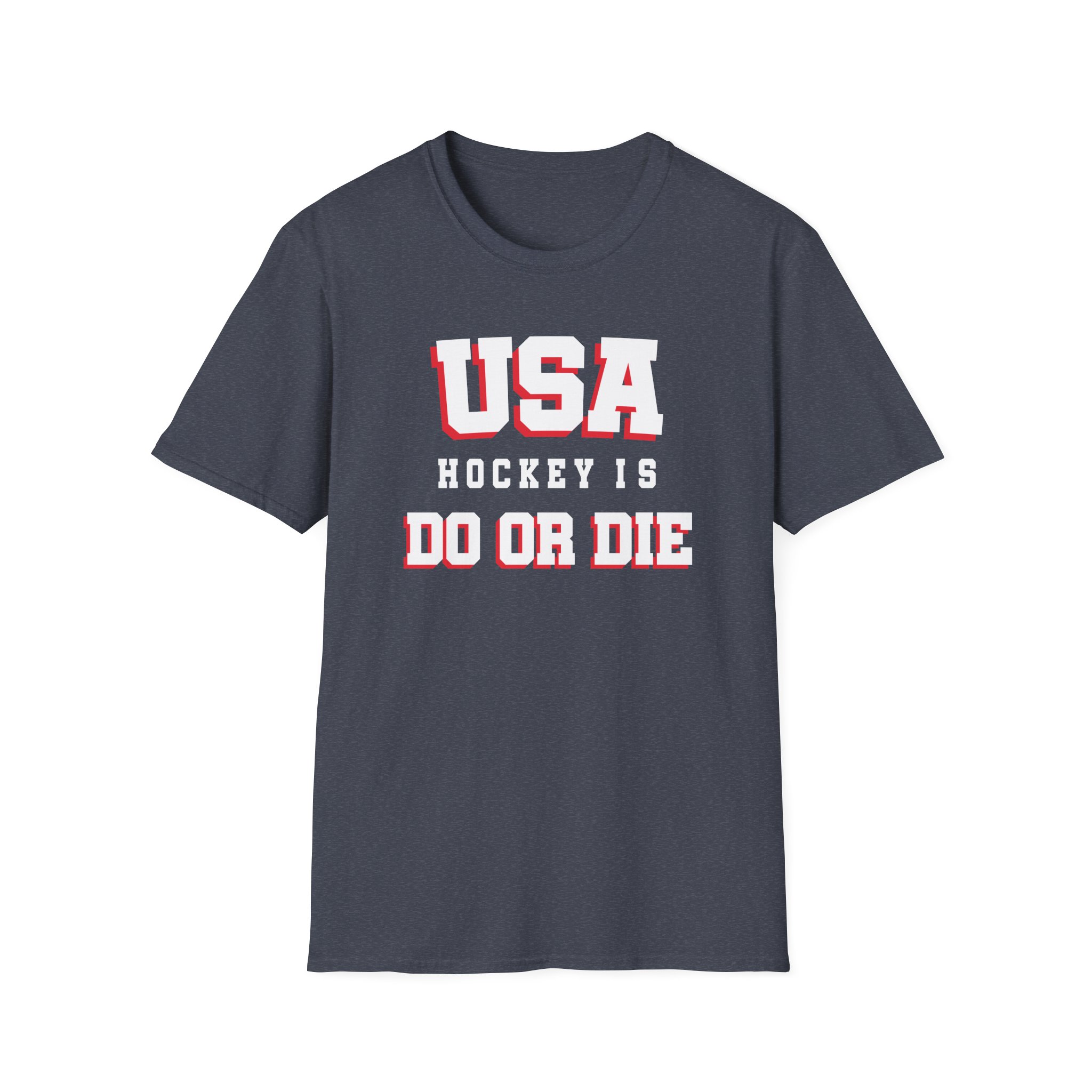 Spittin Chiclets Usa Do or Die Unisex Softstyle T-Shirt