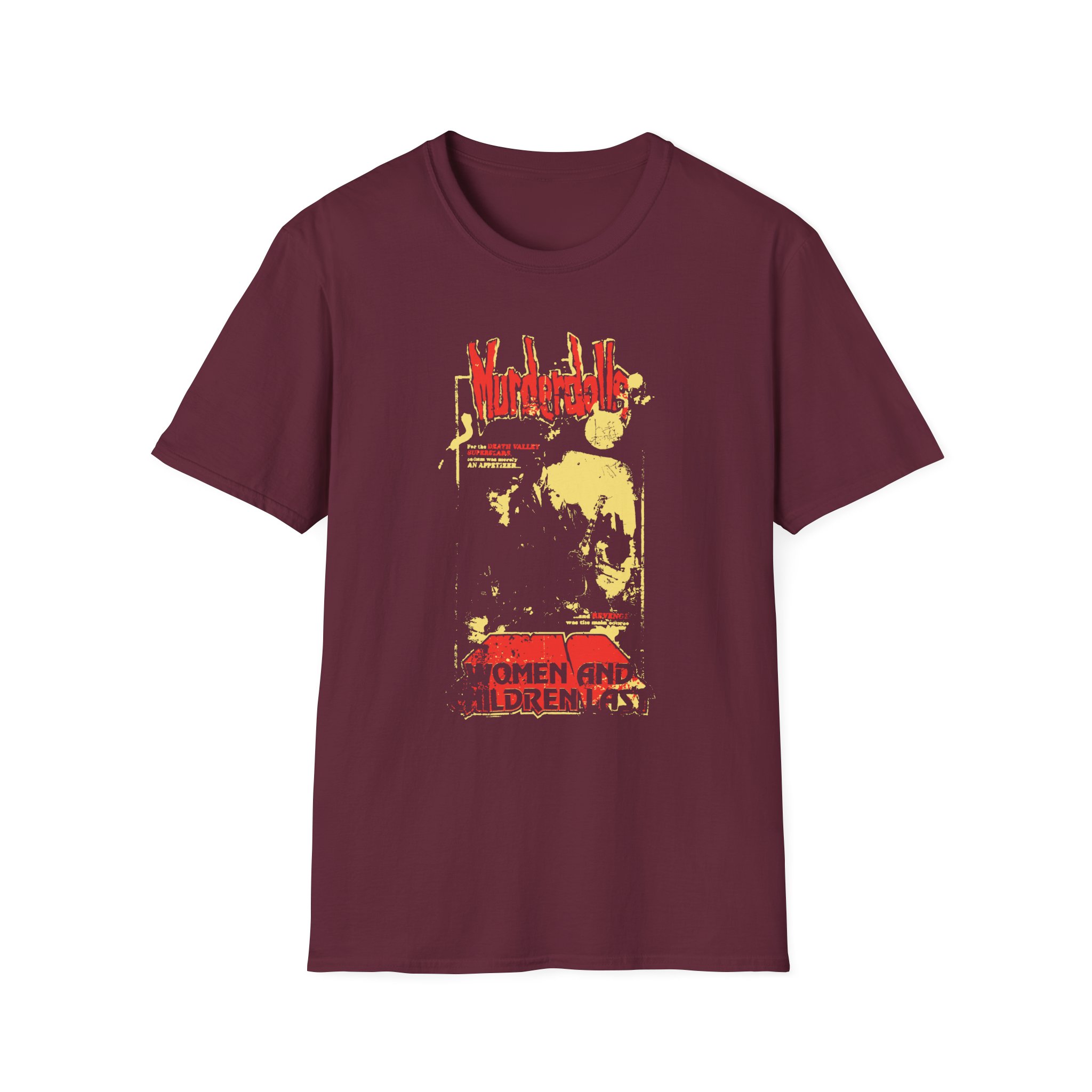 Murderdolls 80's Horror Poster Unisex Softstyle T-Shirt