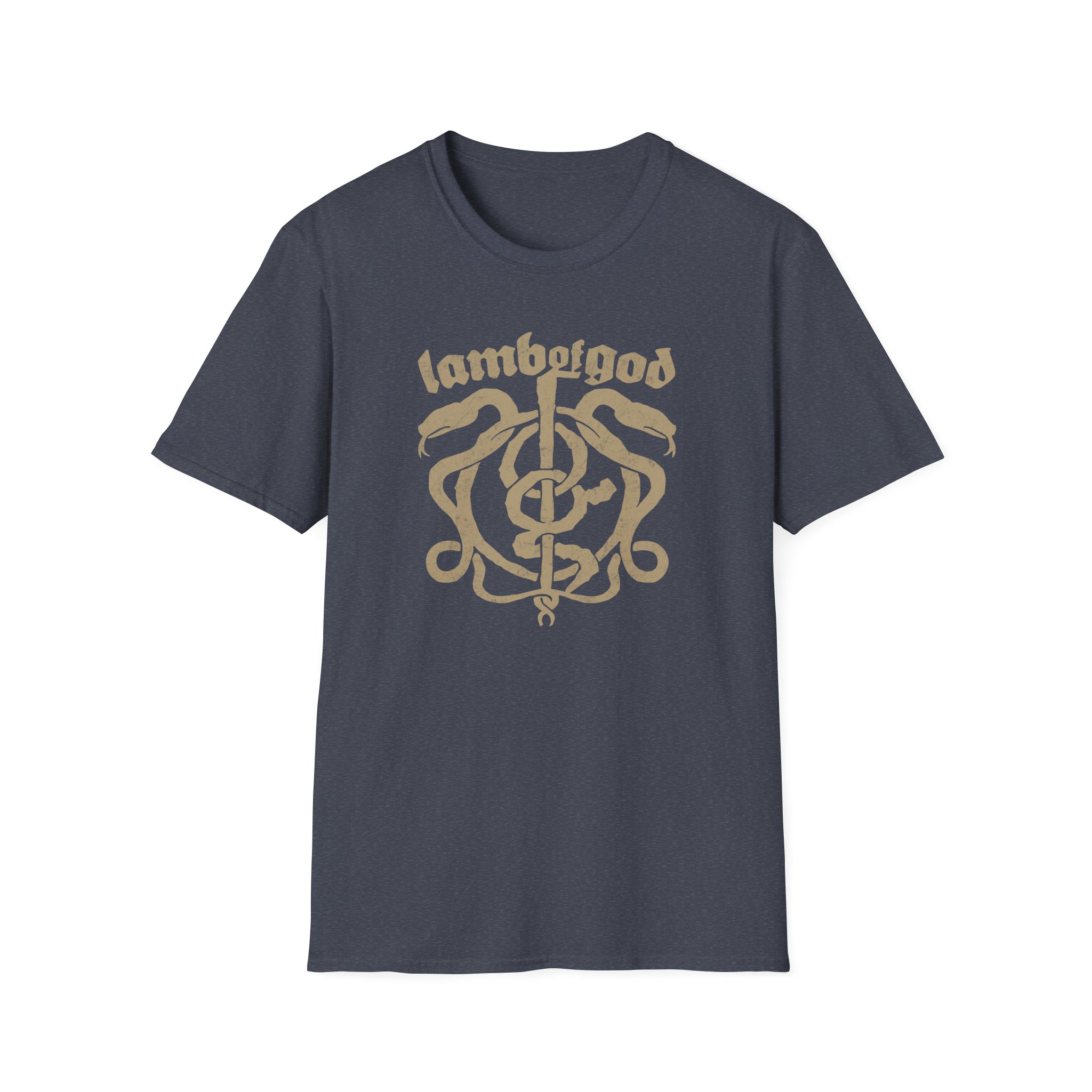 Lamb of God Congregation Snake Unisex Softstyle T-Shirt