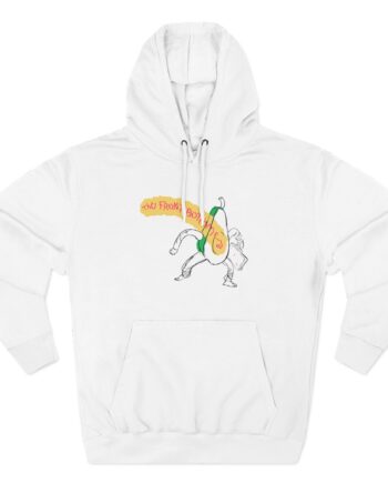 The Front Bottoms Avocado Three-Panel Fleece Hoodie