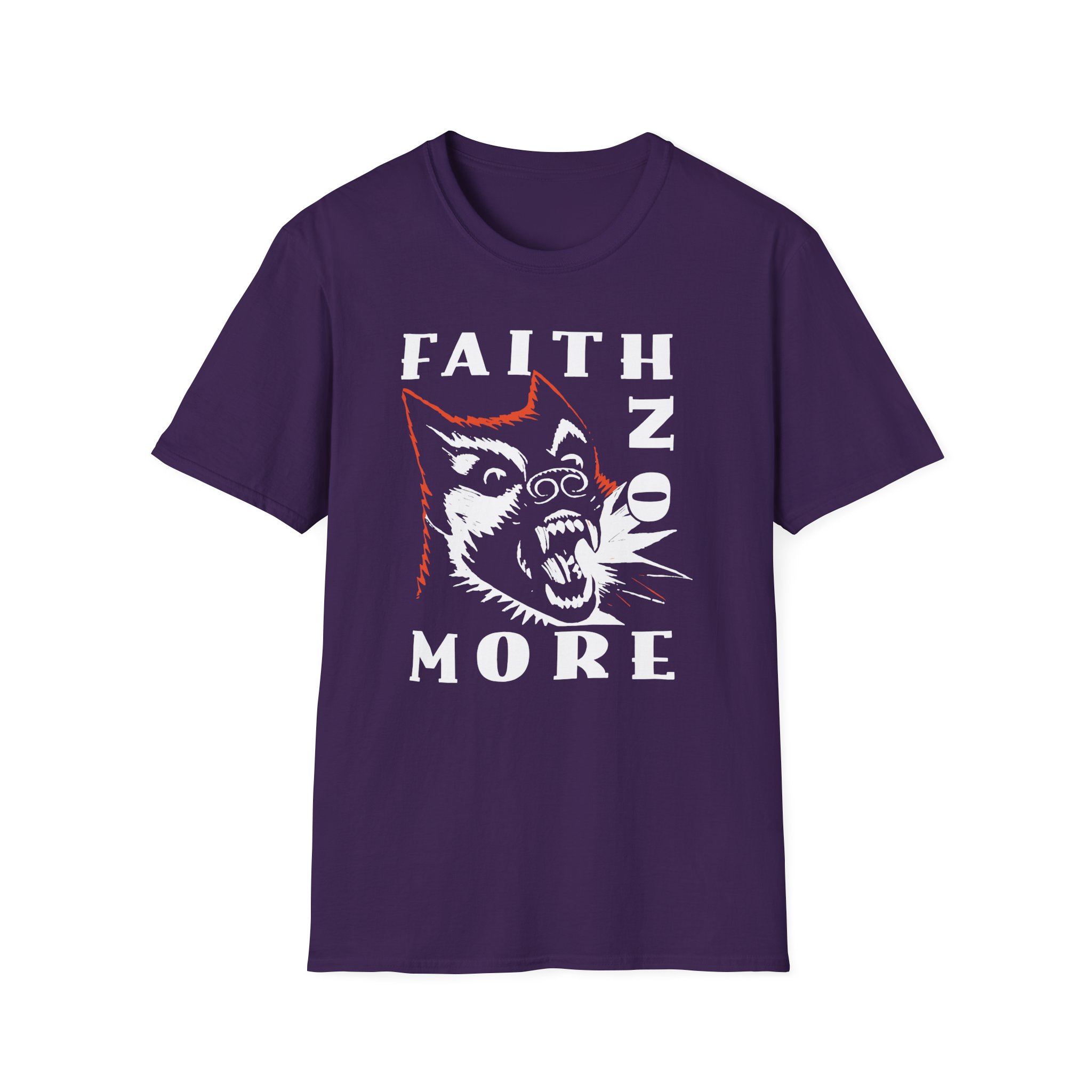 Faith No More Logo Dog Unisex Softstyle T-Shirt
