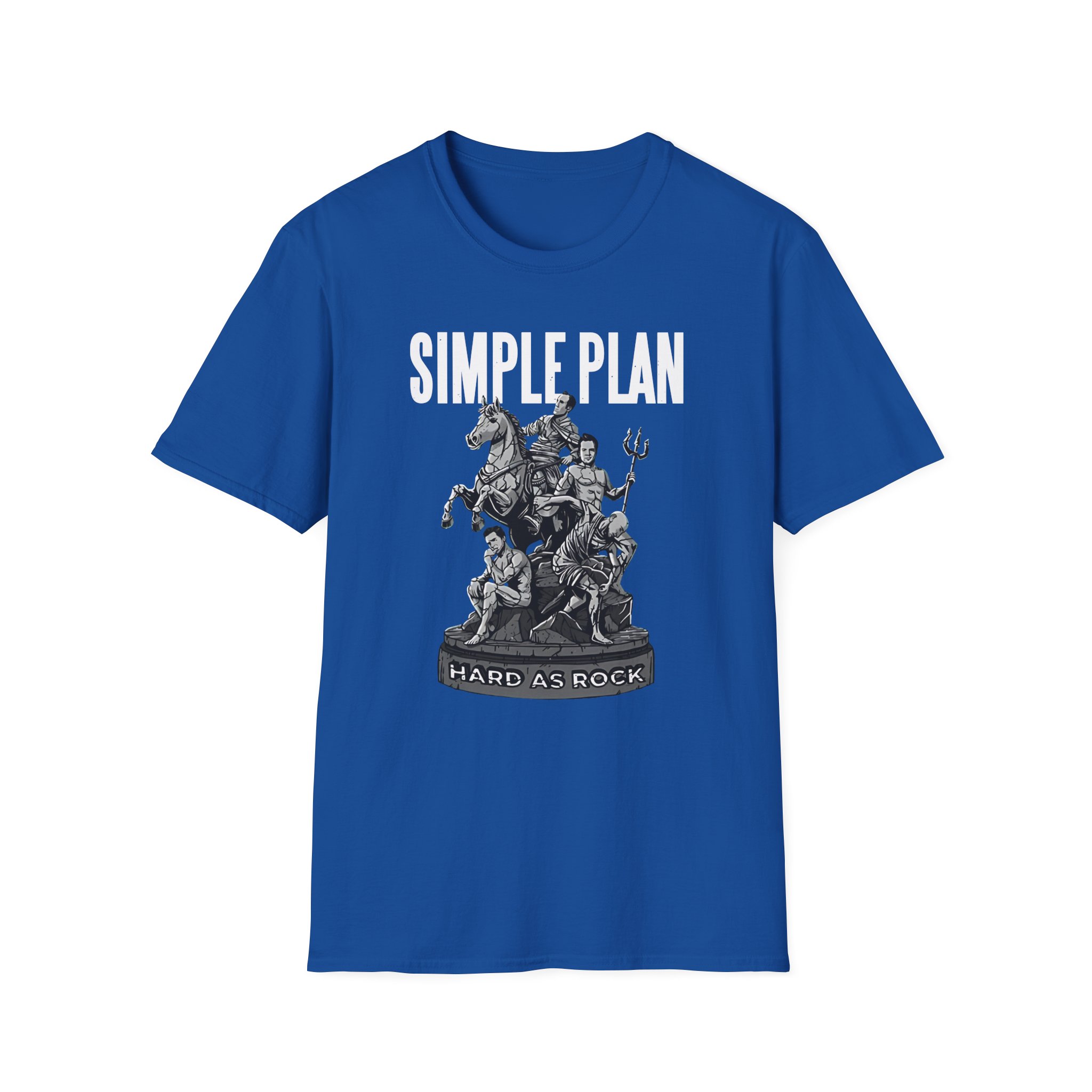 Simple Plan Hard as Rock Unisex Softstyle T-Shirt