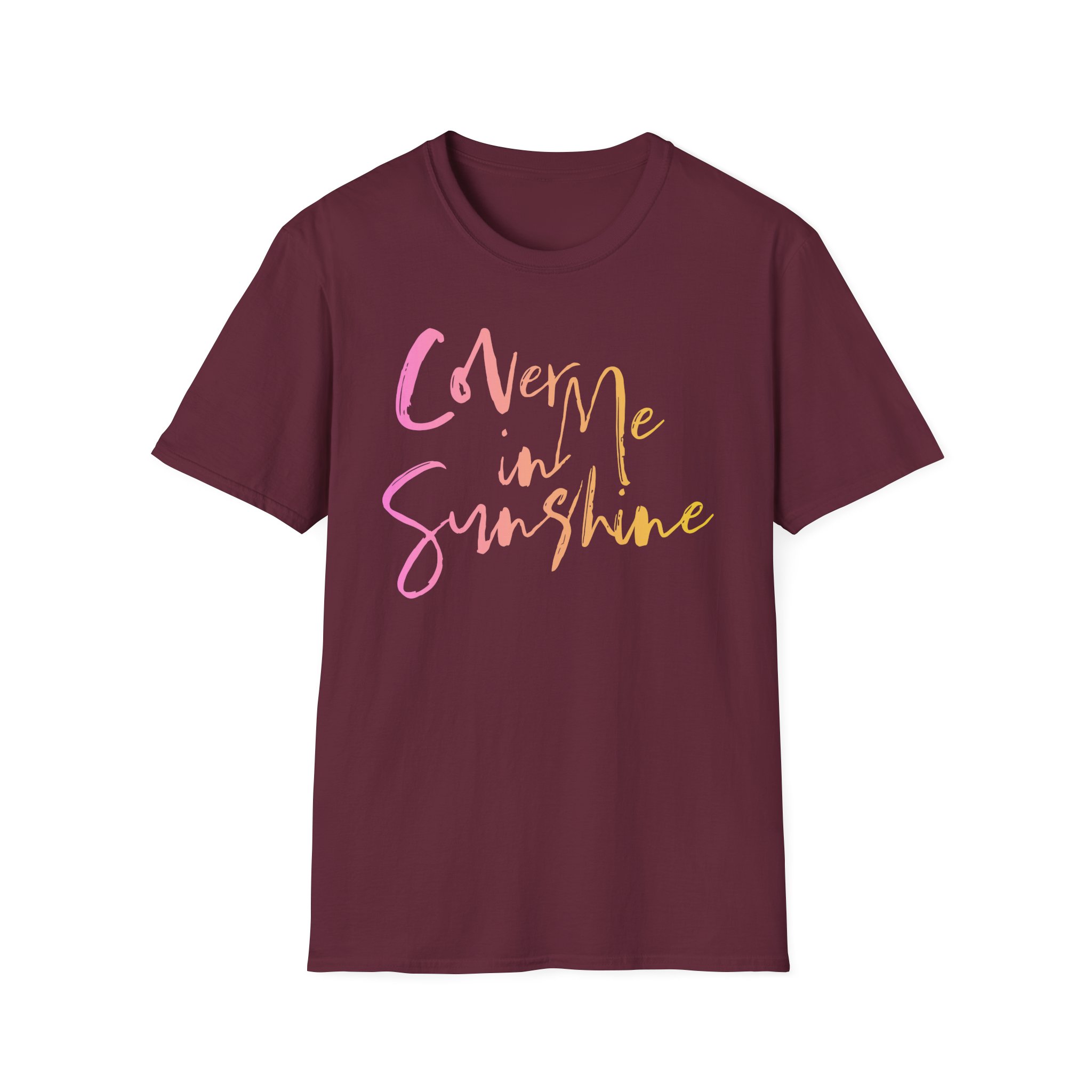 P!nk Gradient Cover Me in Sunshine Unisex Softstyle T-Shirt
