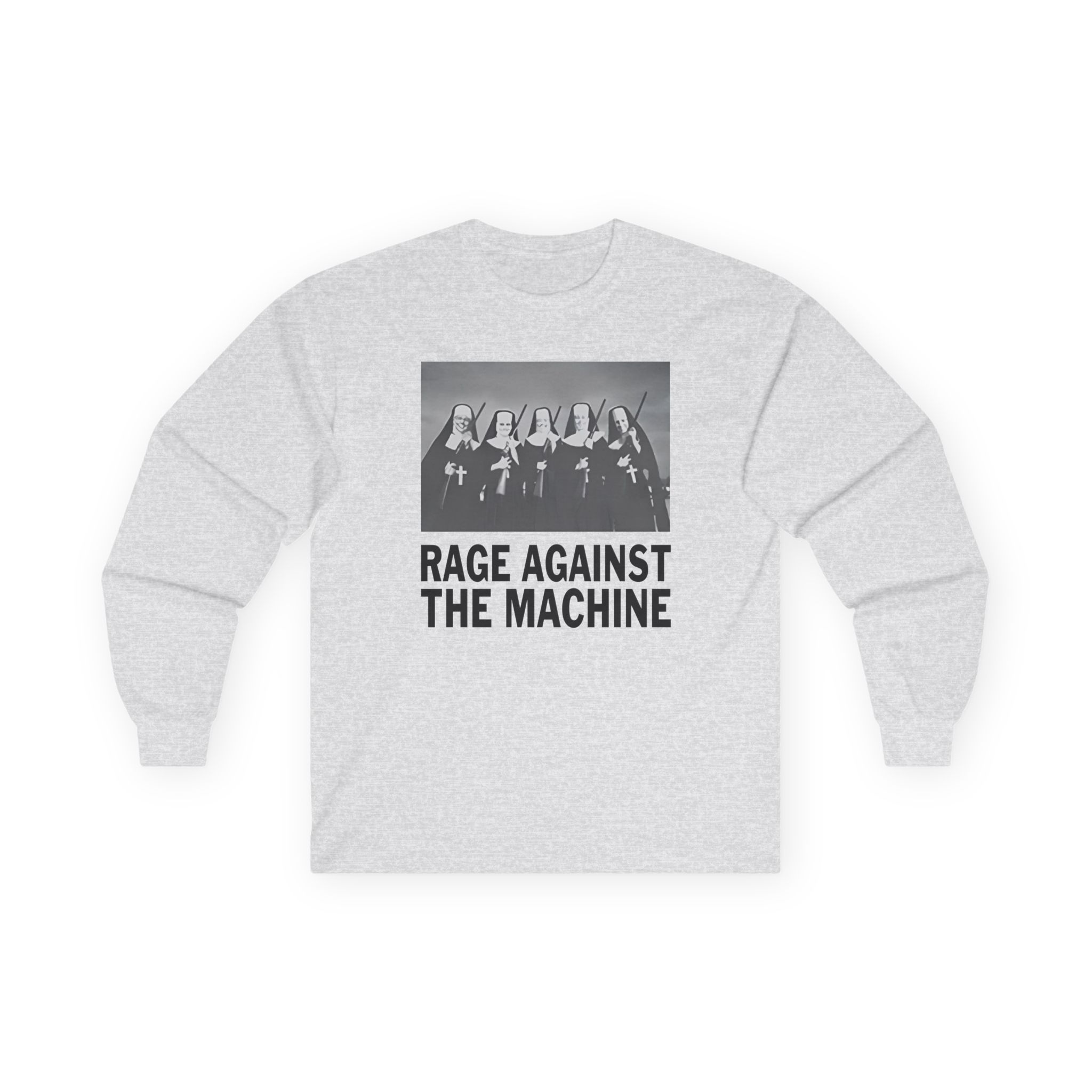 Rage Against the Machine Nuns and Guns Unisex Ultra Cotton Long Sleeve Tee