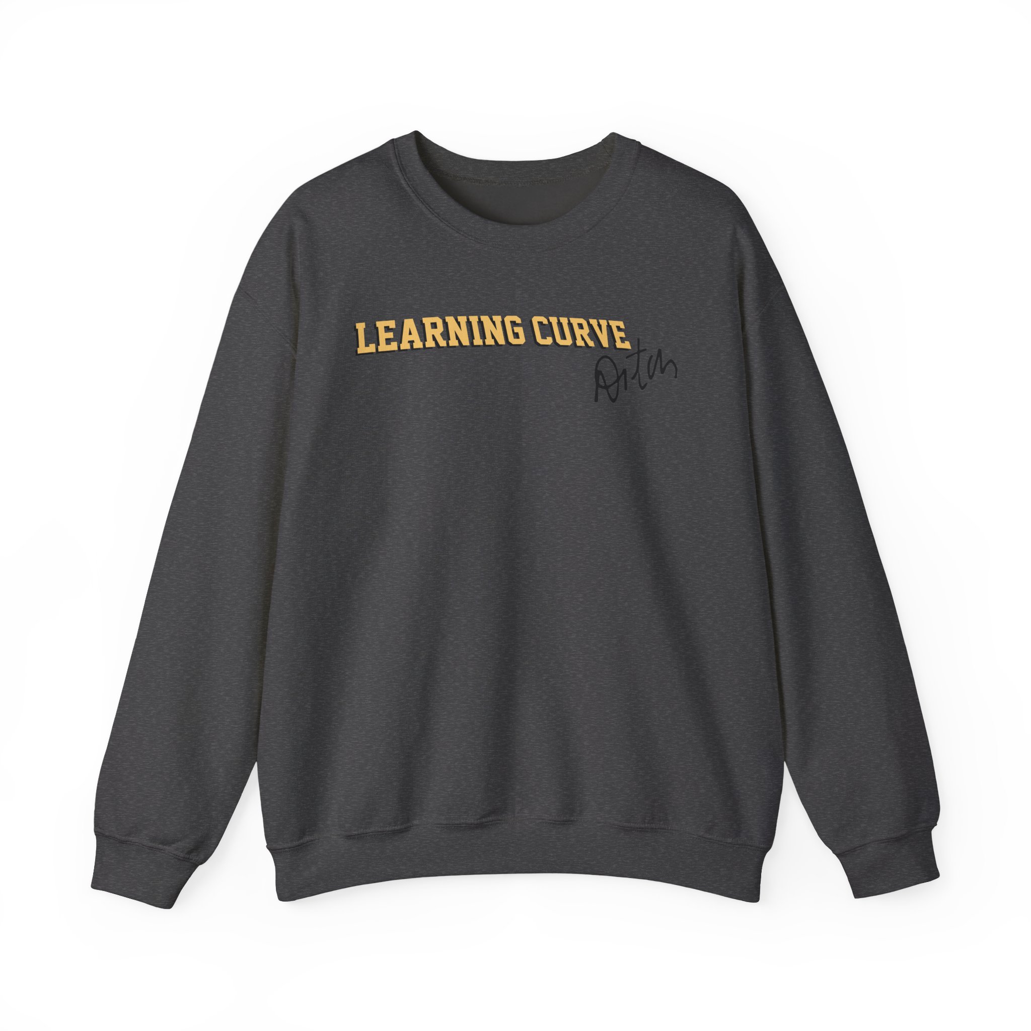 Aitch Learning Curve Unisex Heavy Blendâ„¢ Crewneck Sweatshirt