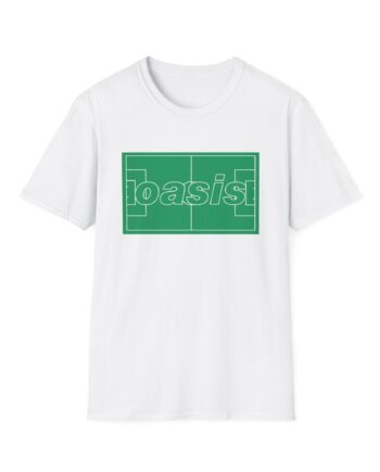 Oasis Logo Pitch Unisex Softstyle T-Shirt