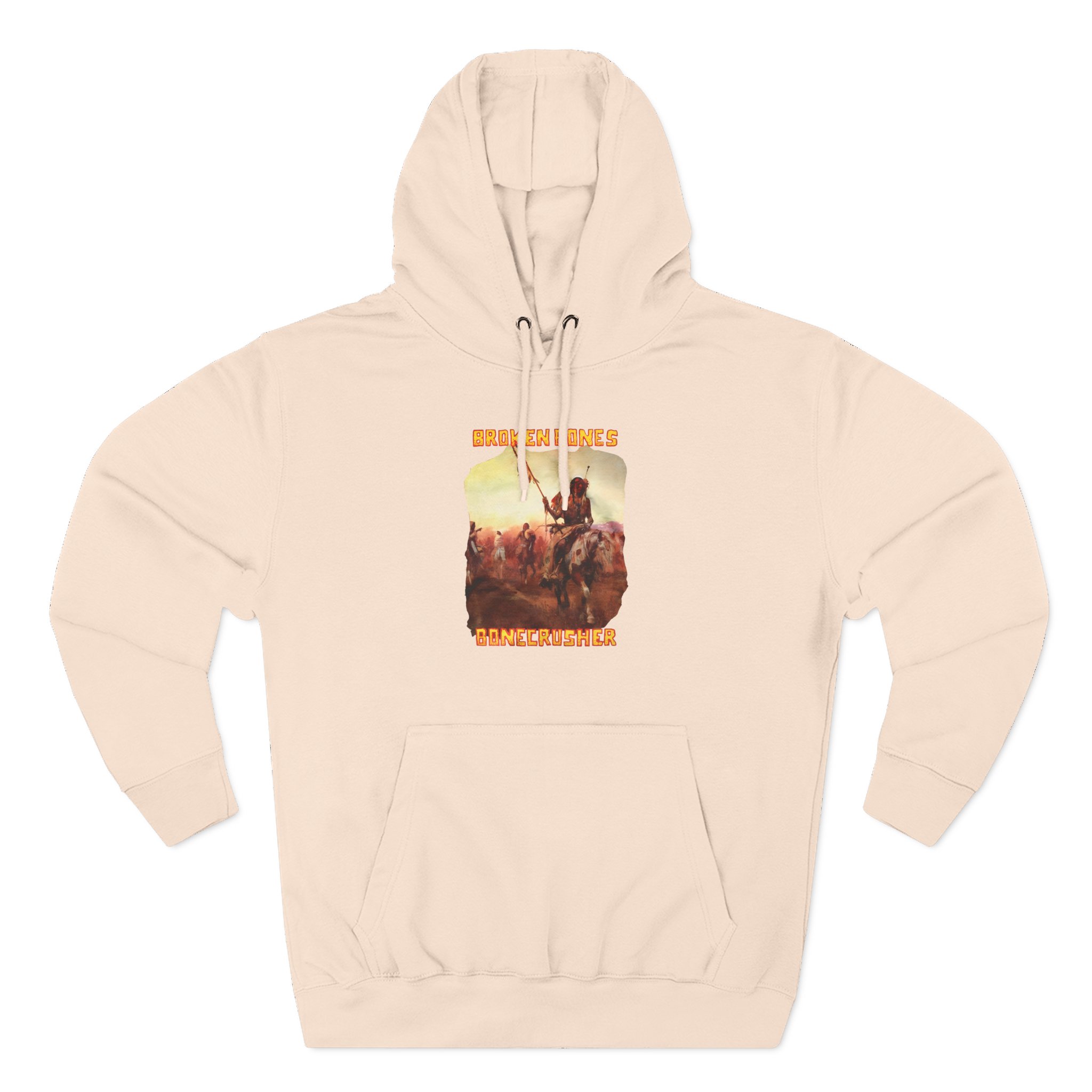 Broken Bones Bonecrusher Three-Panel Fleece Hoodie