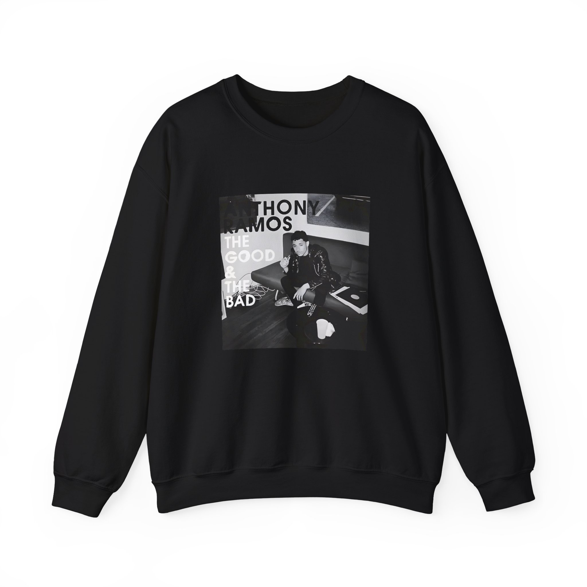 Anthony Ramos the Good & the Bad Album Unisex Heavy Blendâ„¢ Crewneck Sweatshirt