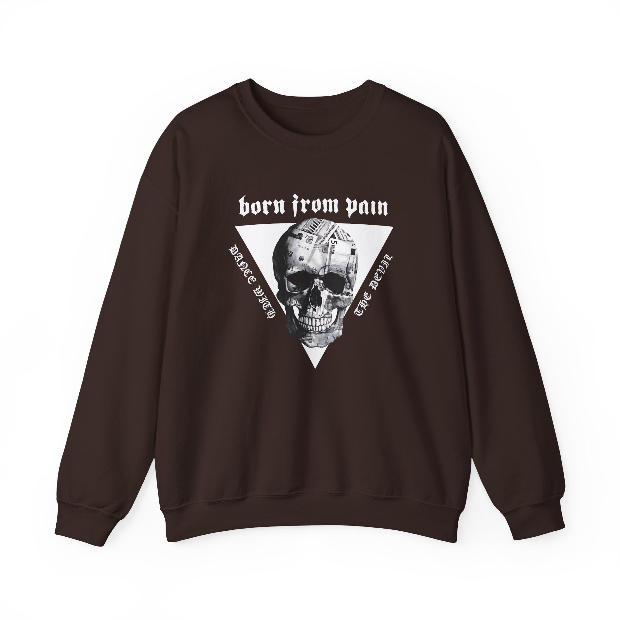 Born From Pain Dance With the Devil Unisex Heavy Blendâ„¢ Crewneck Sweatshirt