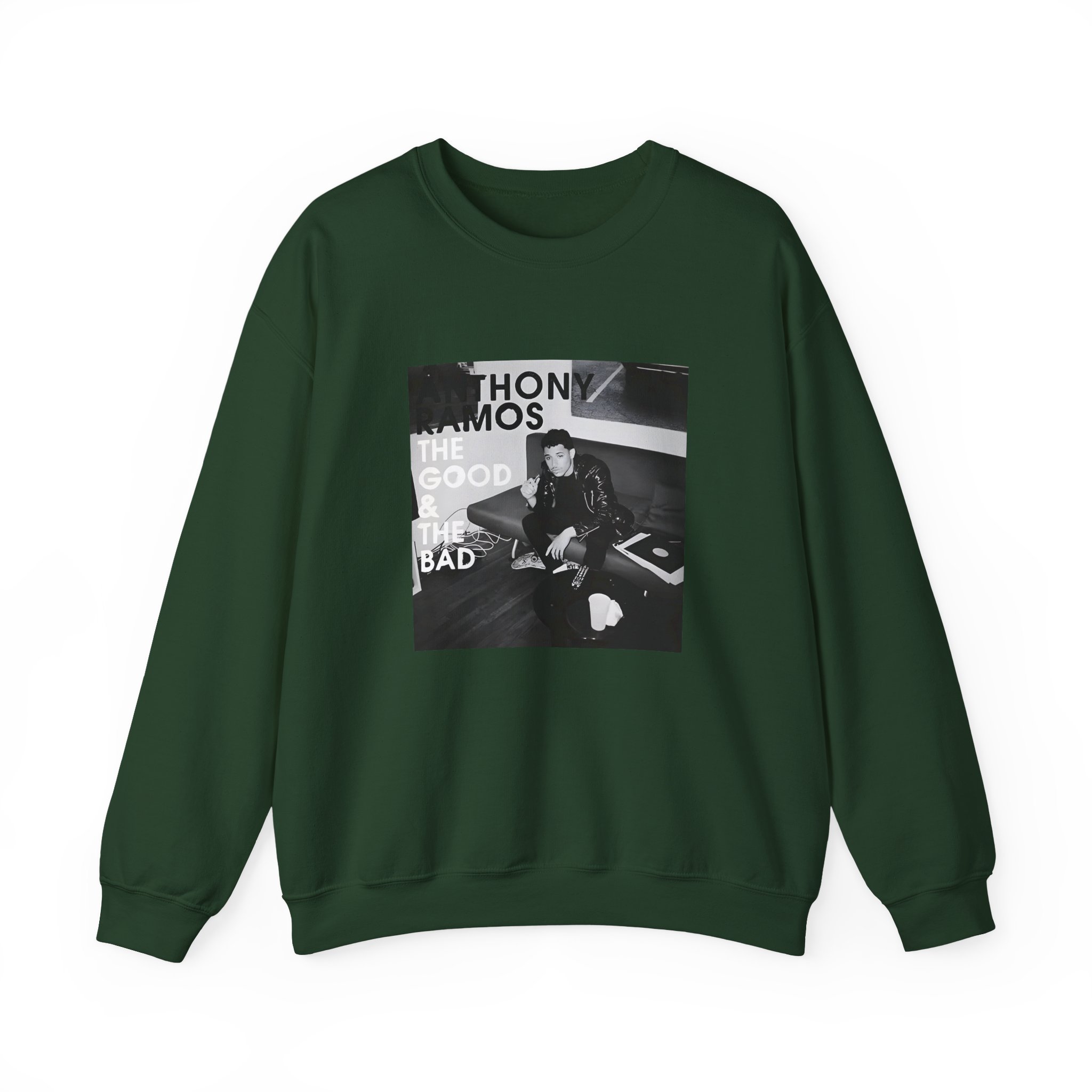Anthony Ramos the Good & the Bad Album Unisex Heavy Blendâ„¢ Crewneck Sweatshirt