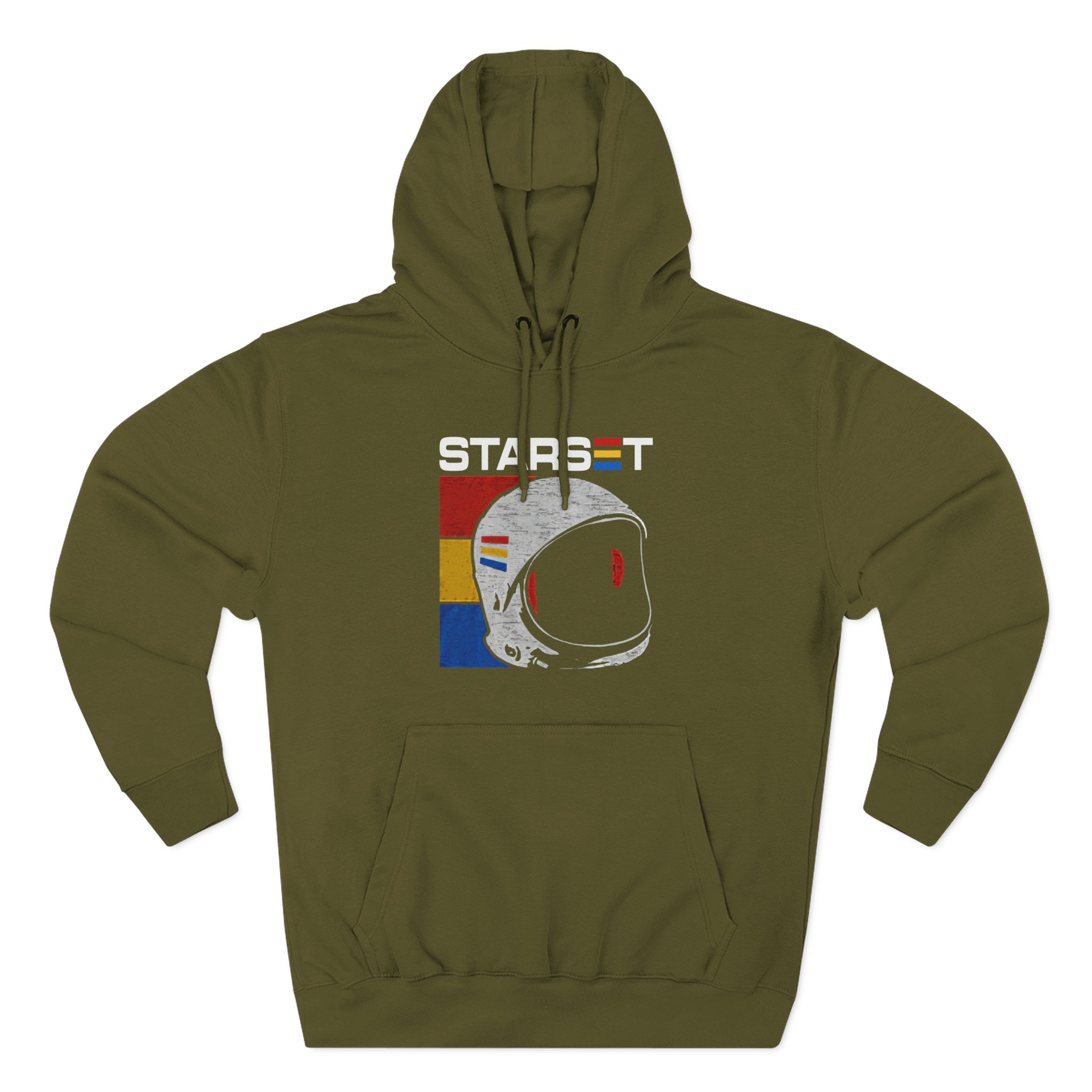 Starset Helmet T Three-Panel Fleece Hoodie