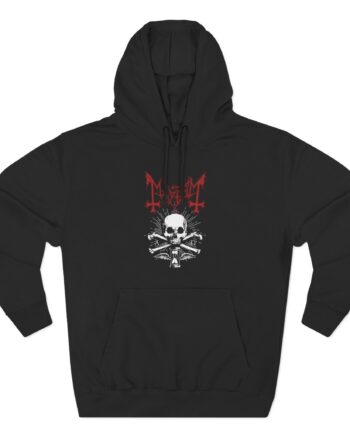 Mayhem Skull Snake Three-Panel Fleece Hoodie