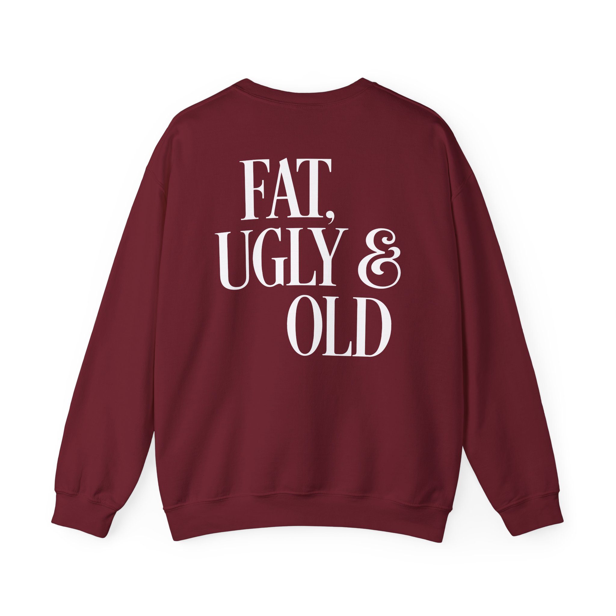 Tankard Fat, Ugly and Old Unisex Heavy Blendâ„¢ Crewneck Sweatshirt