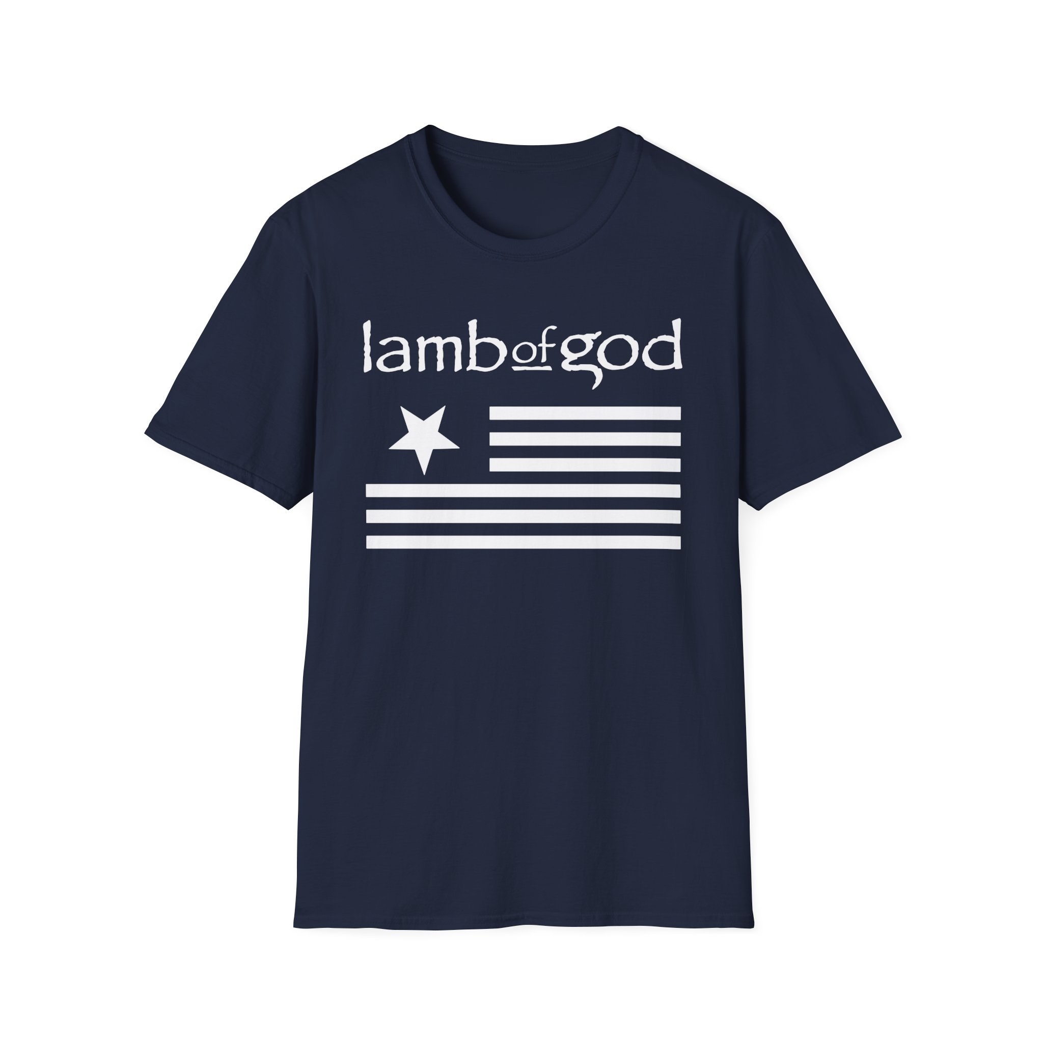 Lamb of God Flag Unisex Softstyle T-Shirt