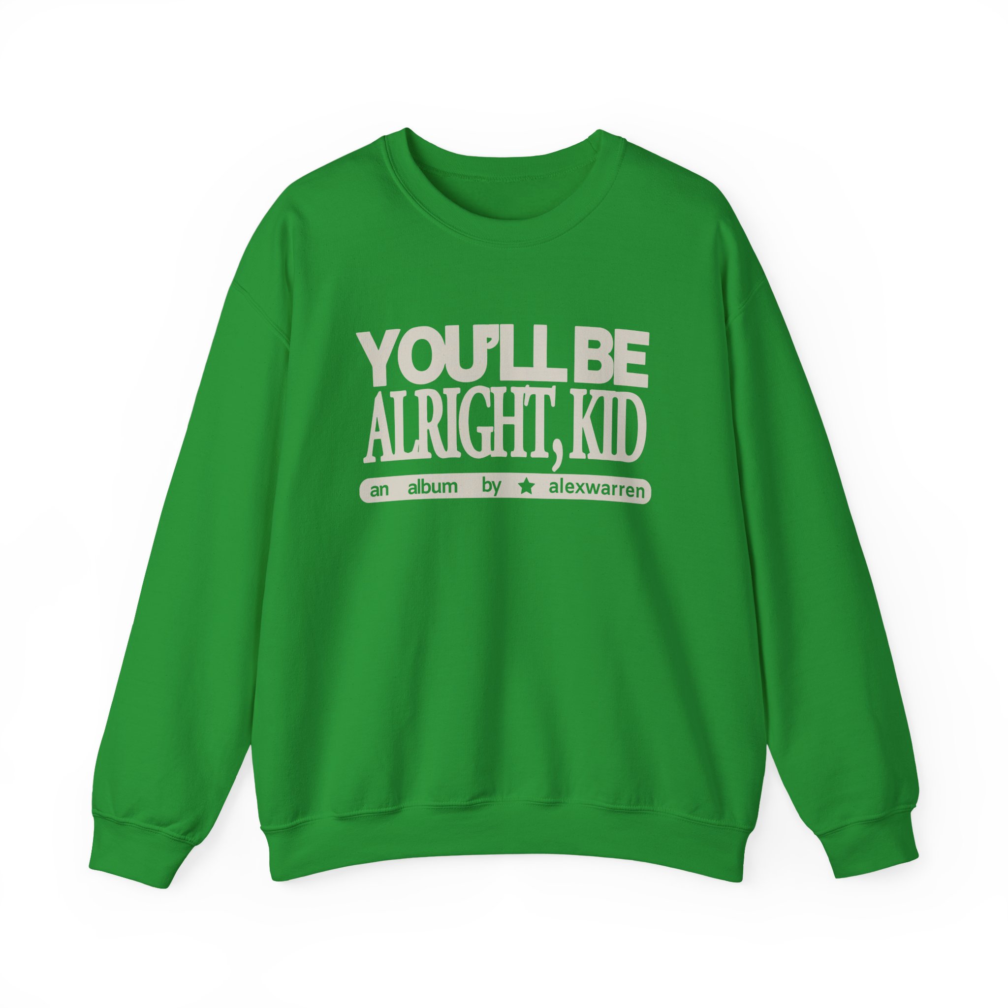 Alex Warren You’ll Be Alright Kid Unisex Heavy Blend™ Crewneck Sweatshirt