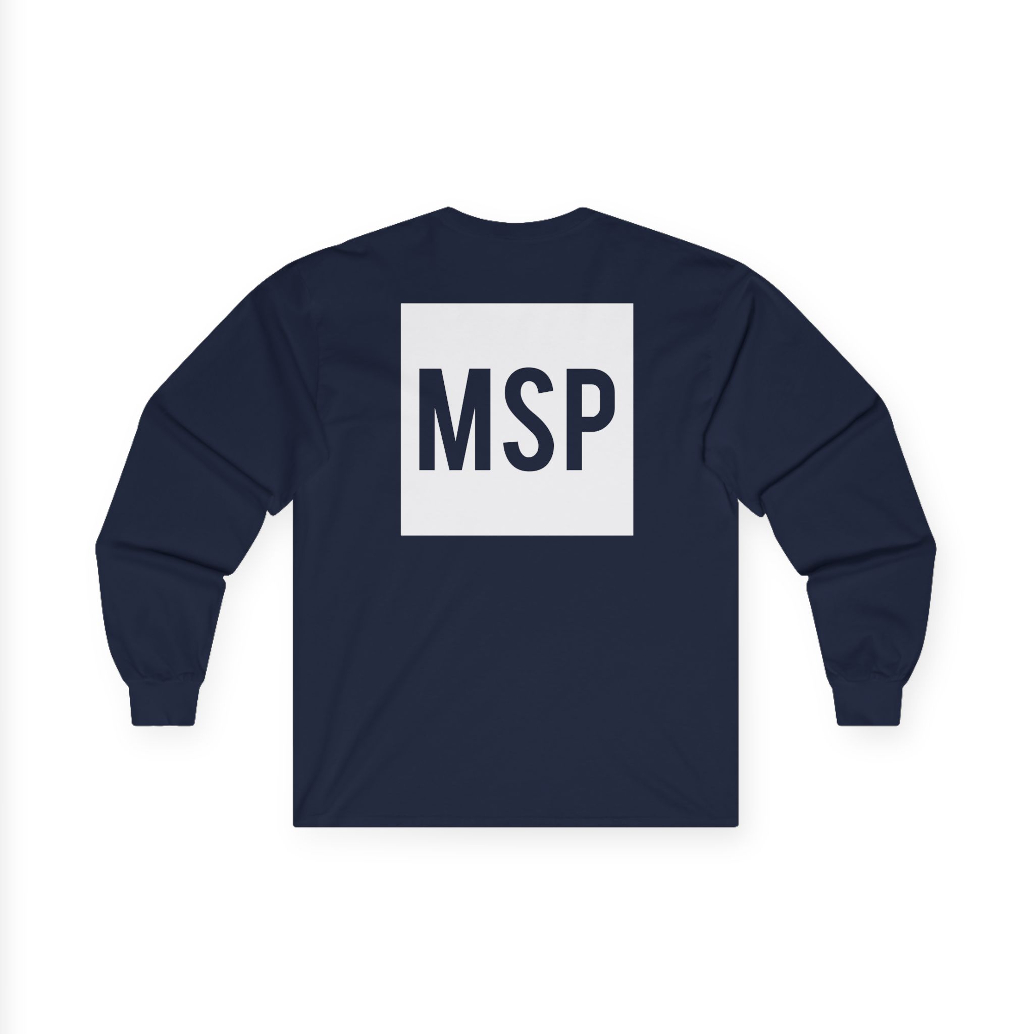 Manic Street Preachers Block Logo Unisex Ultra Cotton Long Sleeve Tee