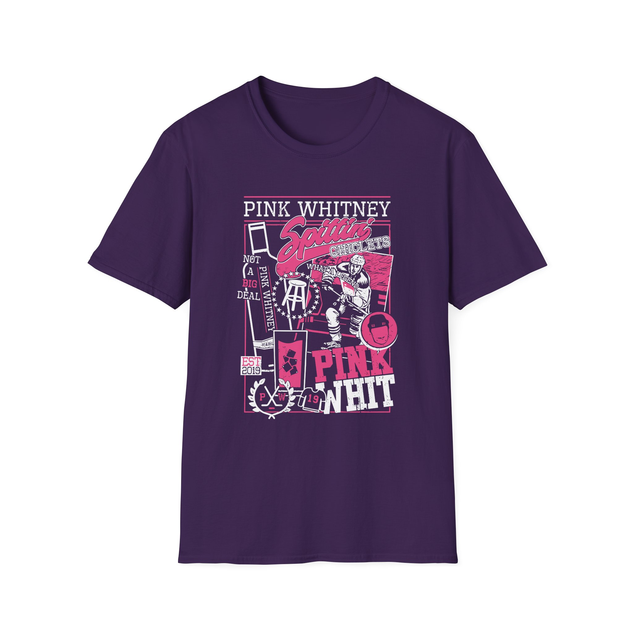 Spittin Chiclets Pink Whitney Unisex Softstyle T-Shirt