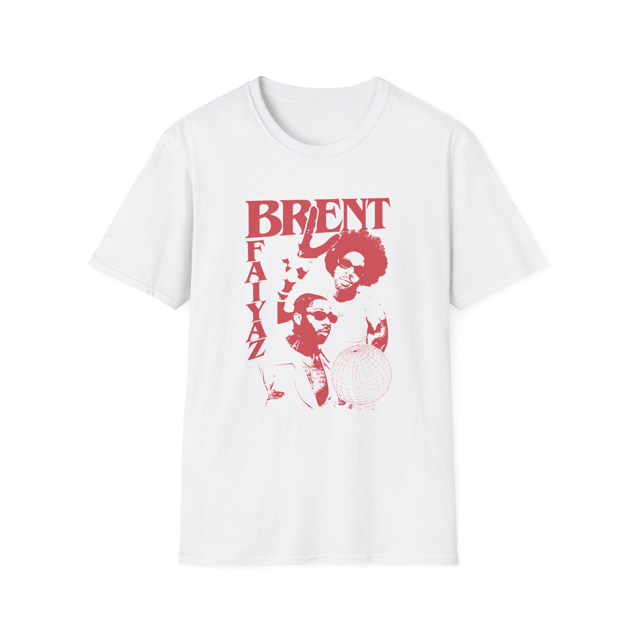 Faiyaz Brent Silhouette Unisex Softstyle T-Shirt