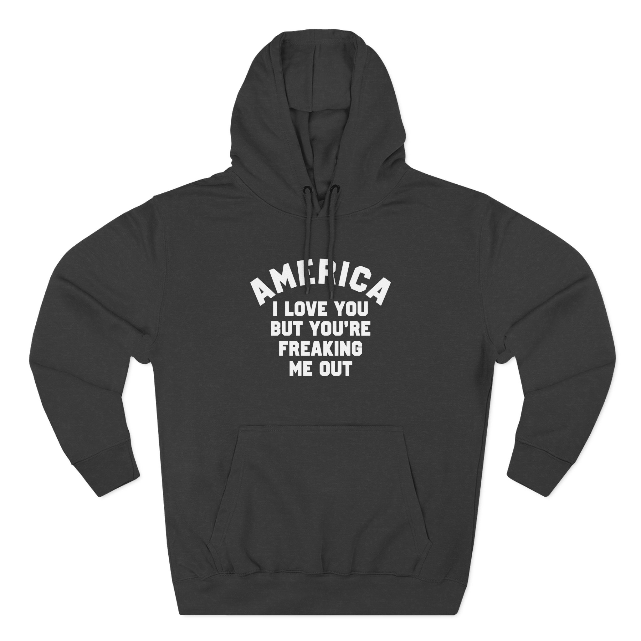 The Menzingers You're Freaking Me Out Three-Panel Fleece Hoodie