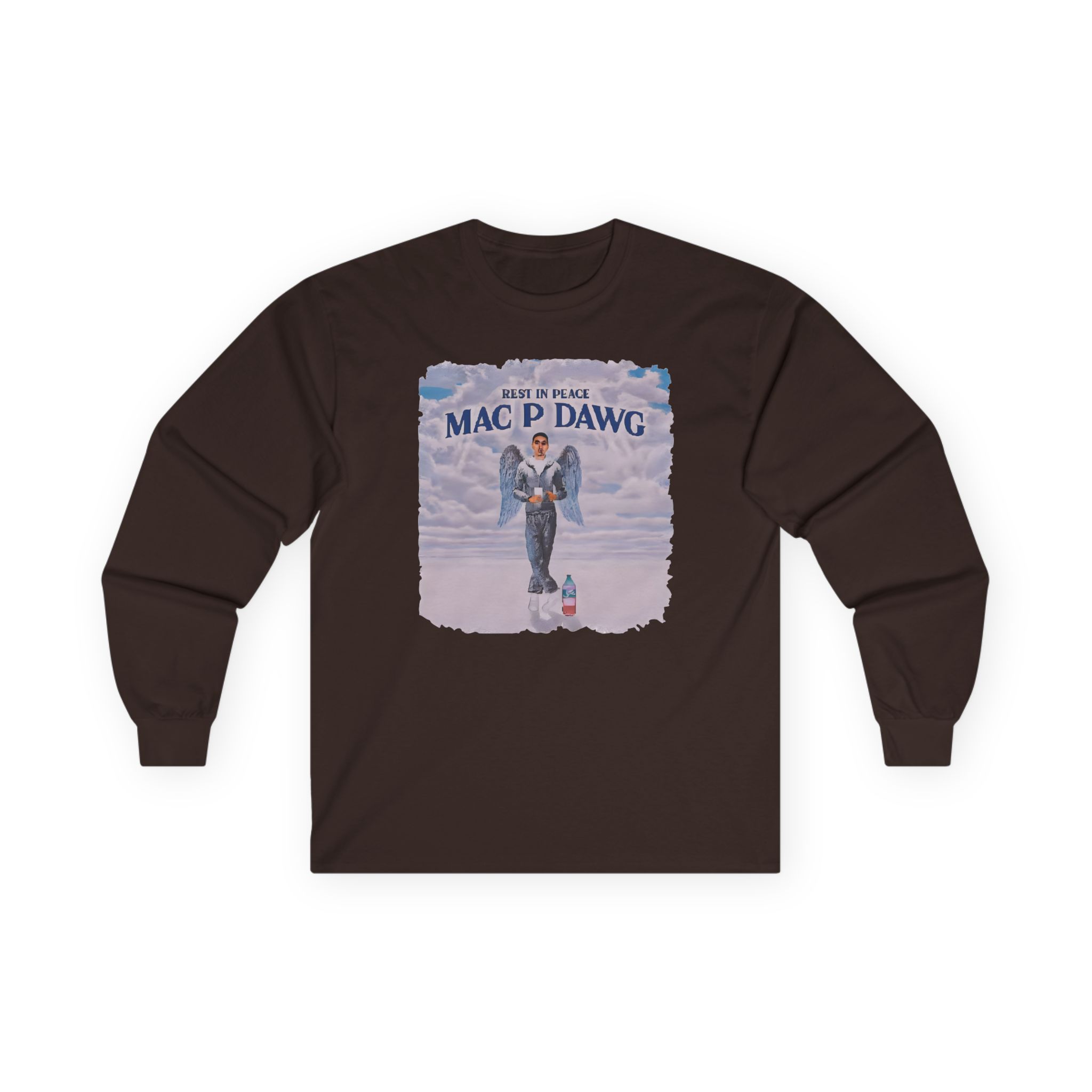 Ohgeesy Mac P Angel Unisex Ultra Cotton Long Sleeve Tee