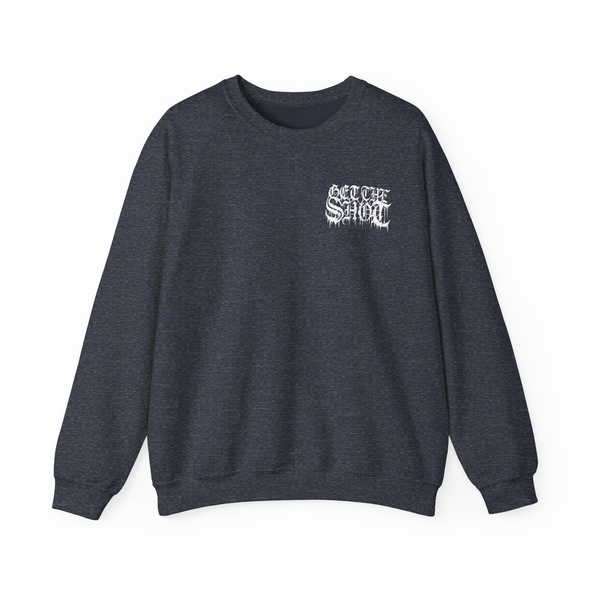 Get the Shot Death to Oppressors Unisex Heavy Blendâ„¢ Crewneck Sweatshirt