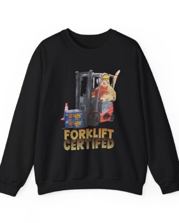 William Osman Forklift Certified Unisex Heavy Blend™ Crewneck Sweatshirt