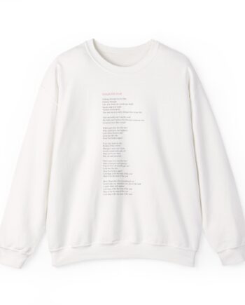 Lorde Moty Lyric Unisex Heavy Blend™ Crewneck Sweatshirt