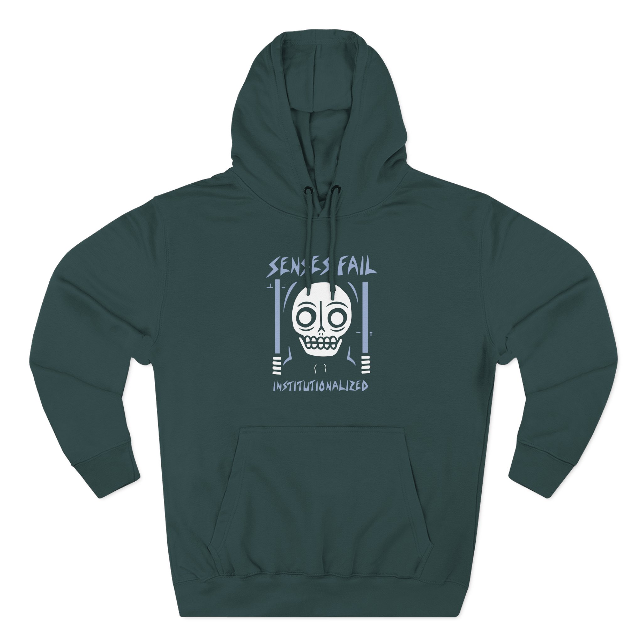 Senses Fail Institutionalized Three-Panel Fleece Hoodie