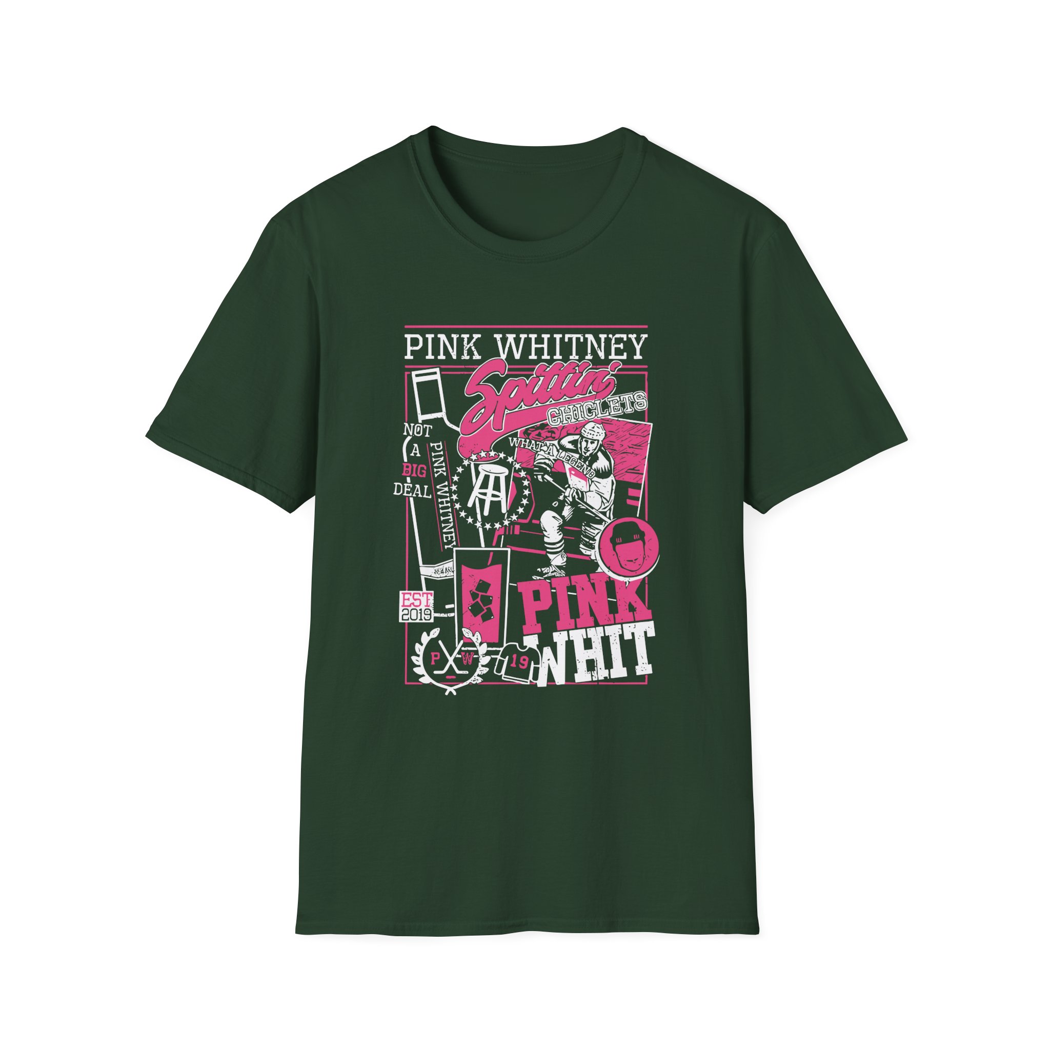 Spittin Chiclets Pink Whitney Unisex Softstyle T-Shirt