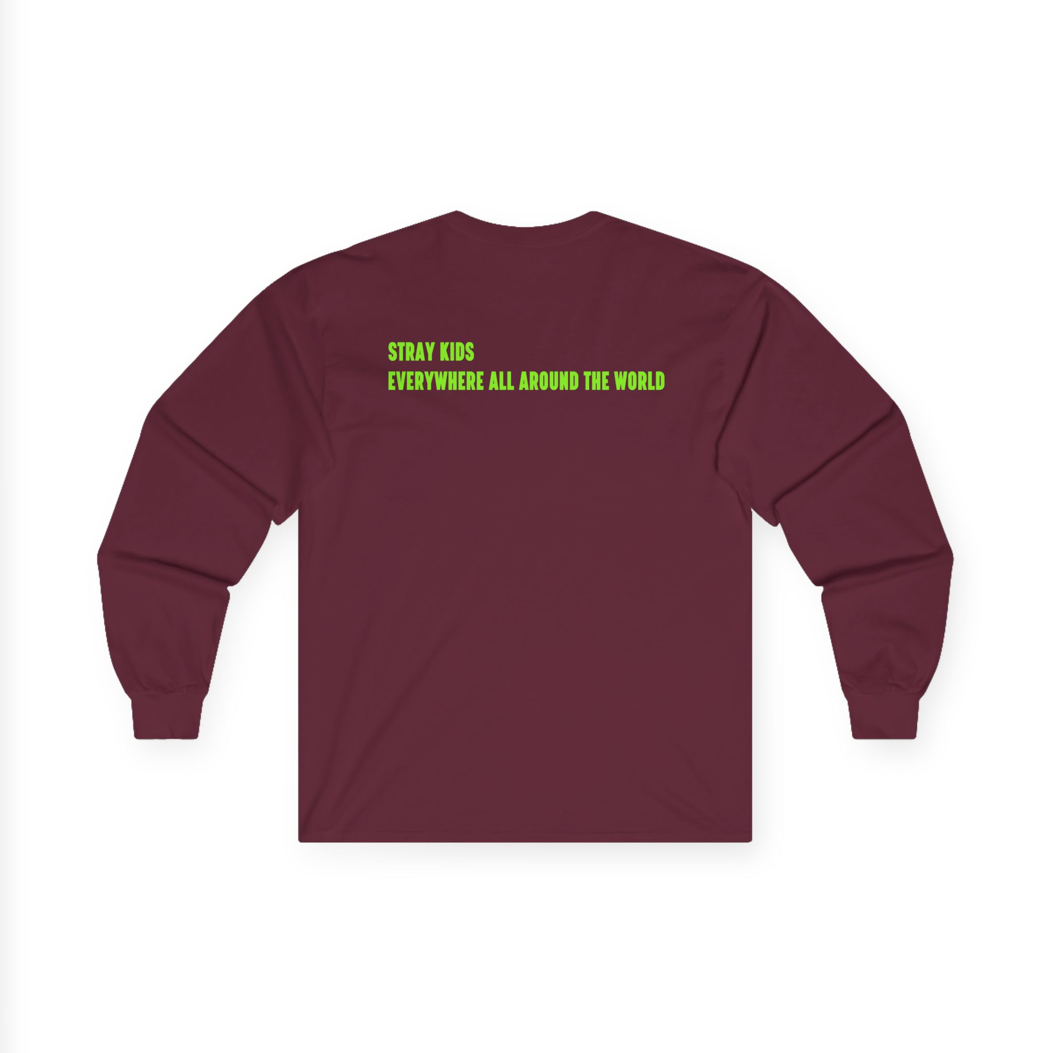 Stray Kids Maniac Tour 2022 Unisex Ultra Cotton Long Sleeve Tee