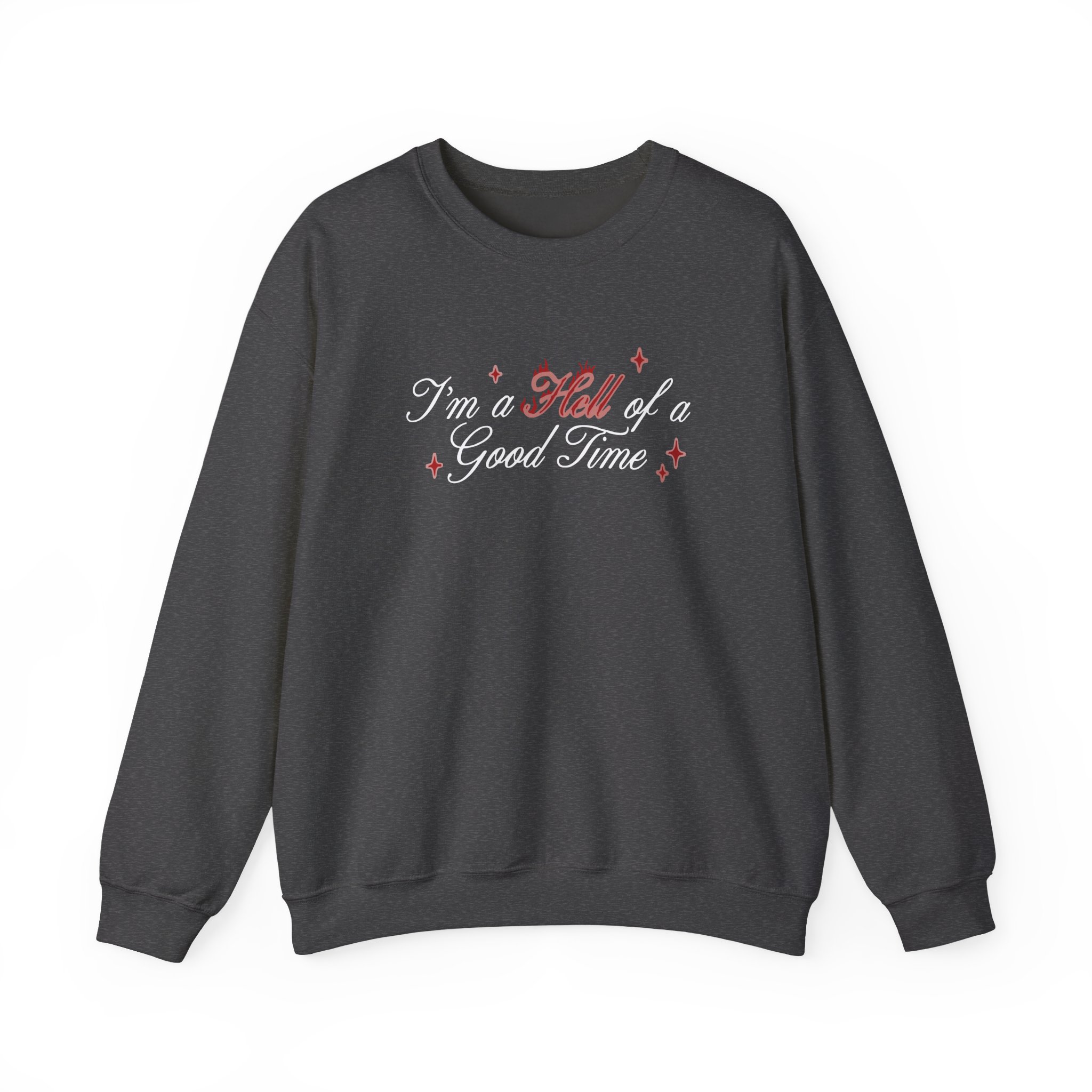 Haiden Henderson Hell of a Good Time Baby Unisex Heavy Blendâ„¢ Crewneck Sweatshirt