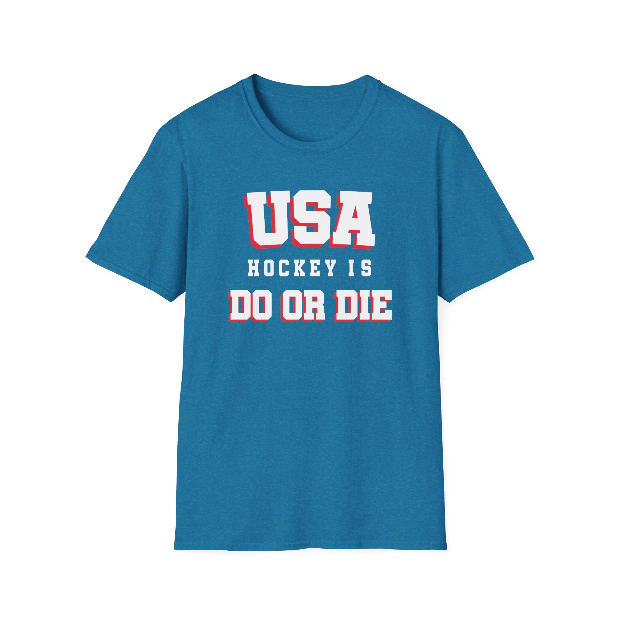 Spittin Chiclets Usa Do or Die Unisex Softstyle T-Shirt