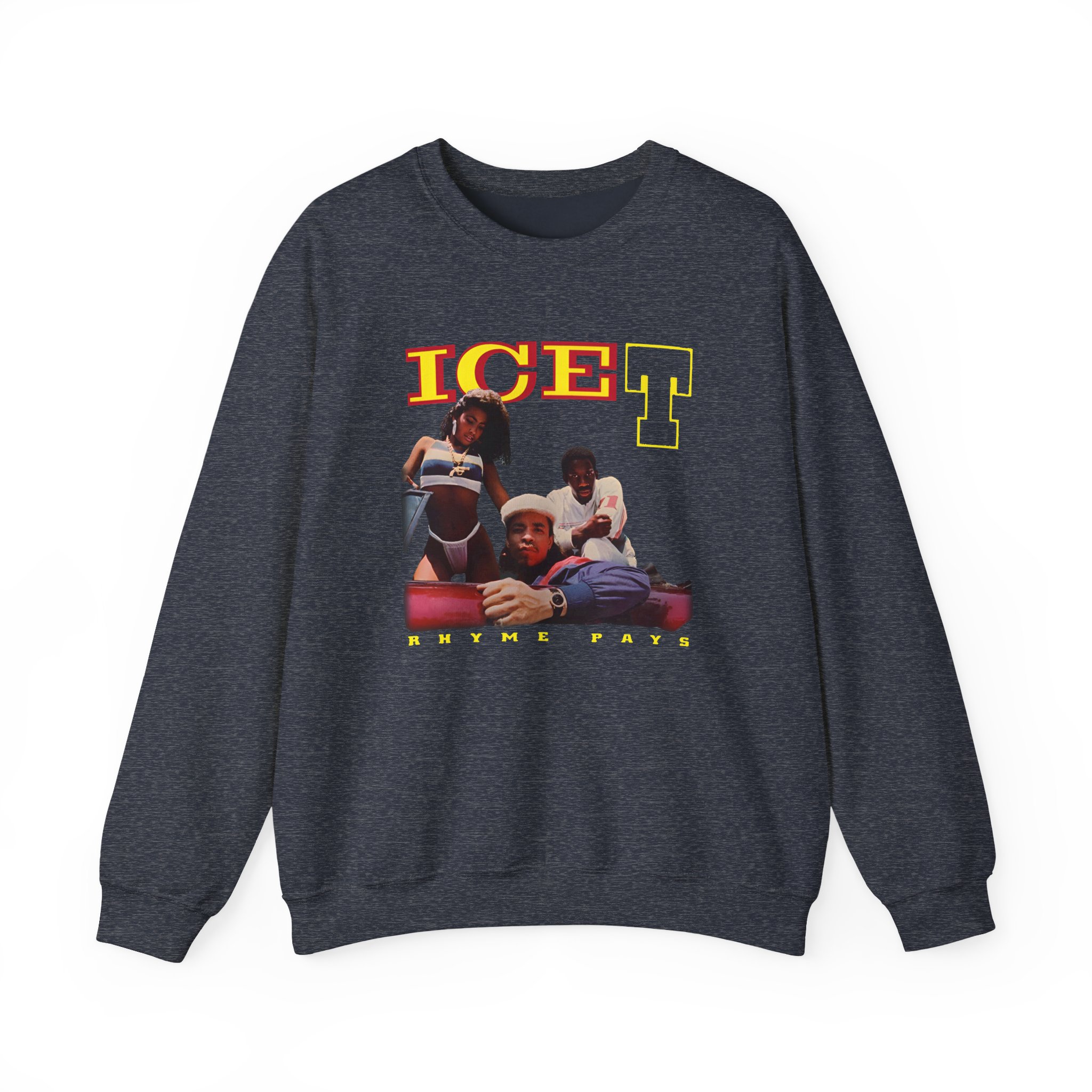 Ice-t Rhyme Pays Unisex Heavy Blendâ„¢ Crewneck Sweatshirt