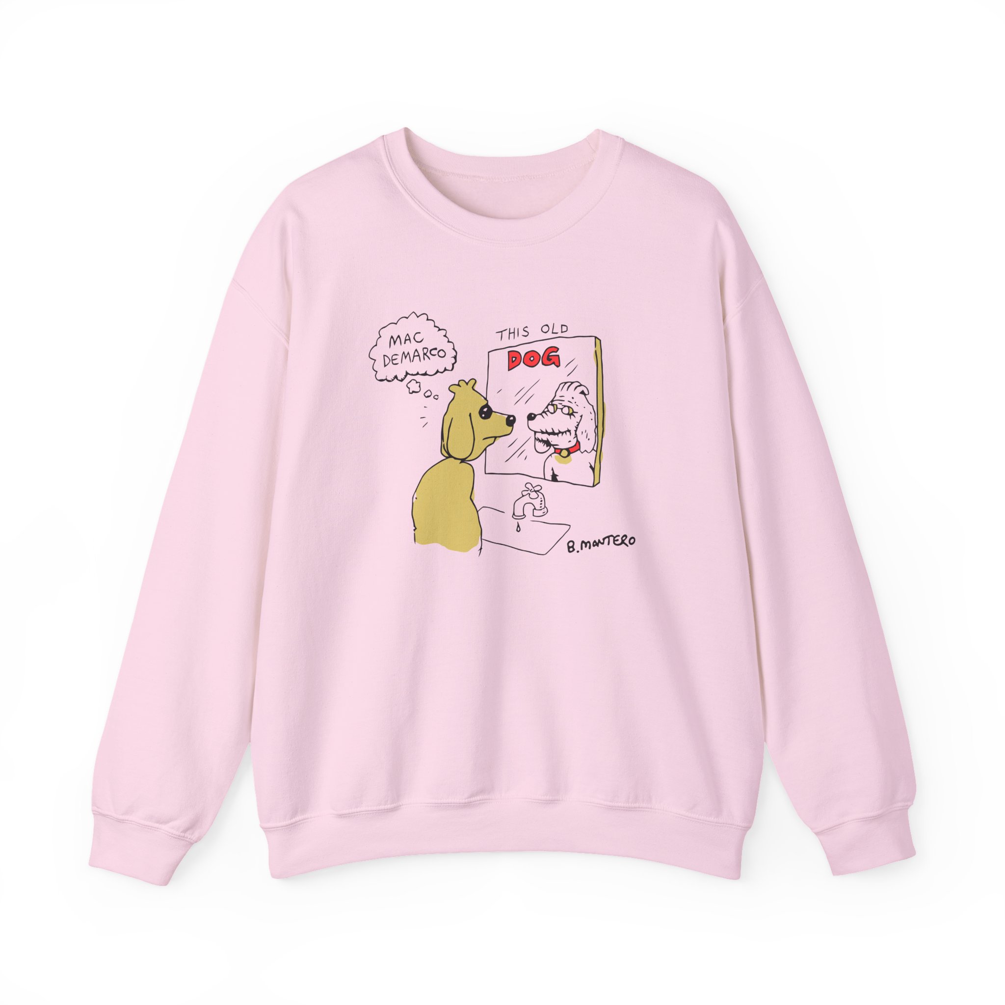 Mac Demarco Dog Mirror Unisex Heavy Blendâ„¢ Crewneck Sweatshirt