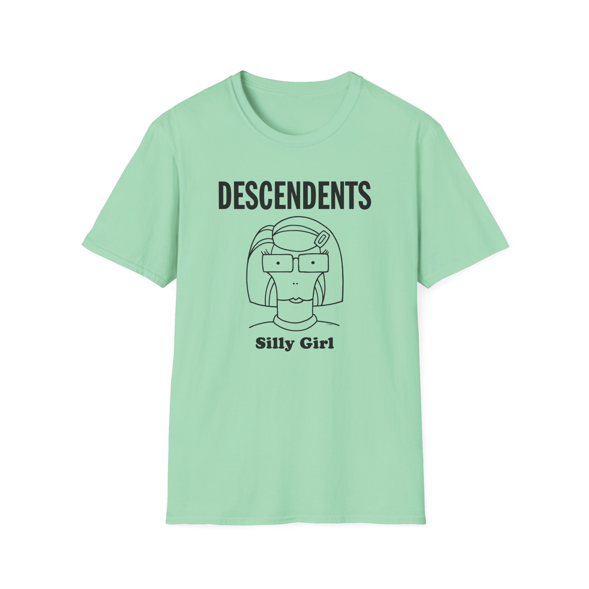 Descendents Silly Girl Unisex Softstyle T-Shirt
