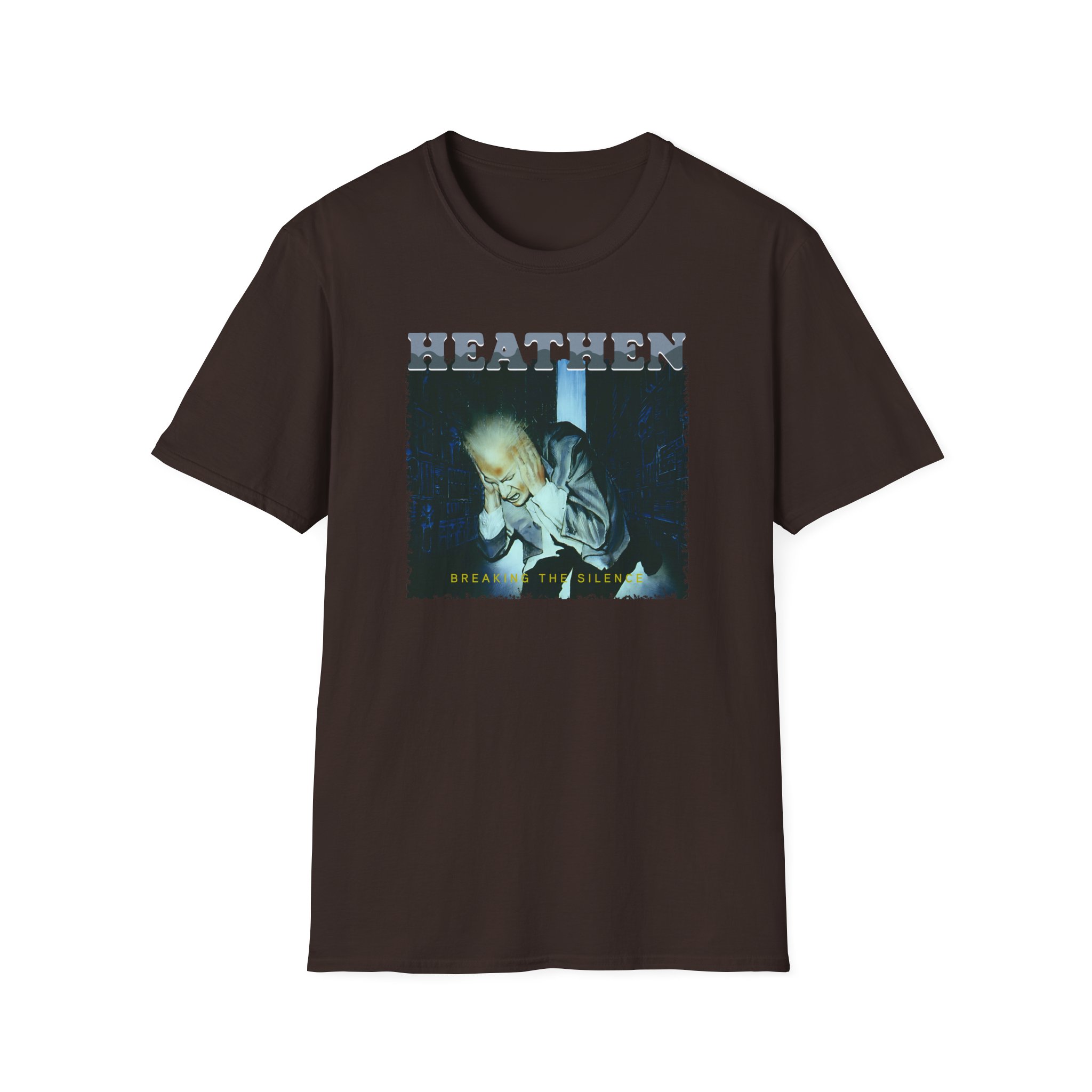 Heathen Breaking The Silence Unisex Softstyle T-Shirt