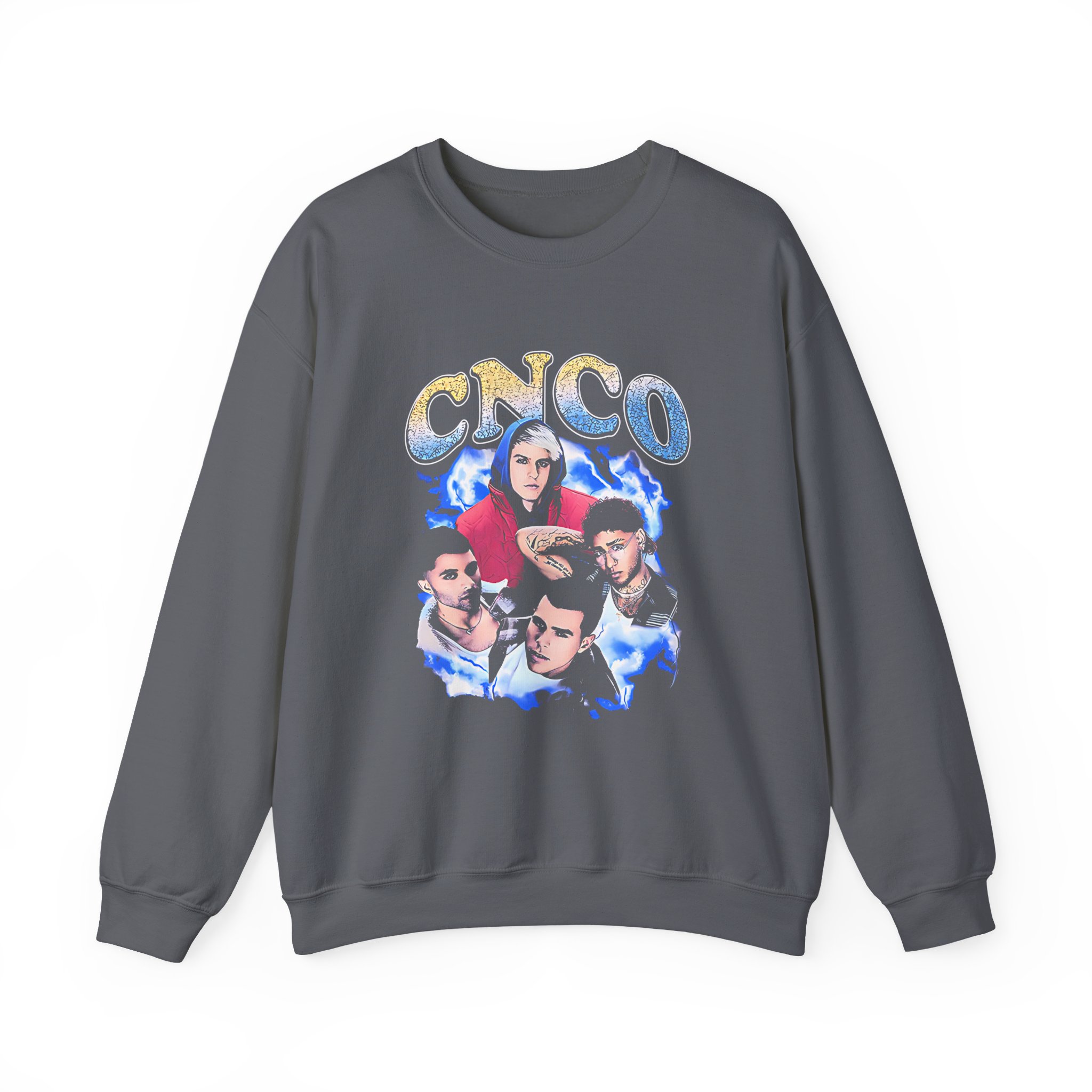 Cnco Camiseta La Equivocada Lavada Unisex Heavy Blendâ„¢ Crewneck Sweatshirt