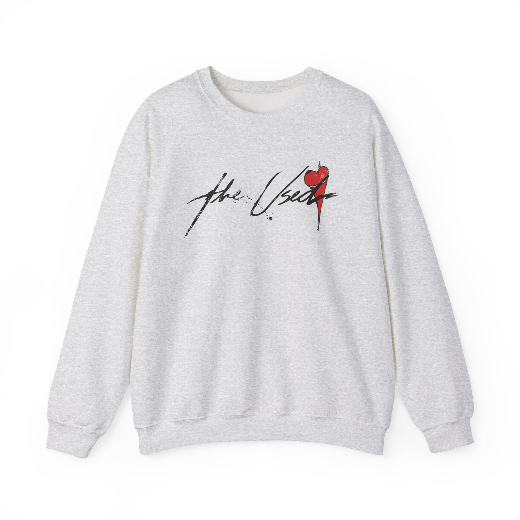 The Used Heart Noose Unisex Heavy Blendâ„¢ Crewneck Sweatshirt