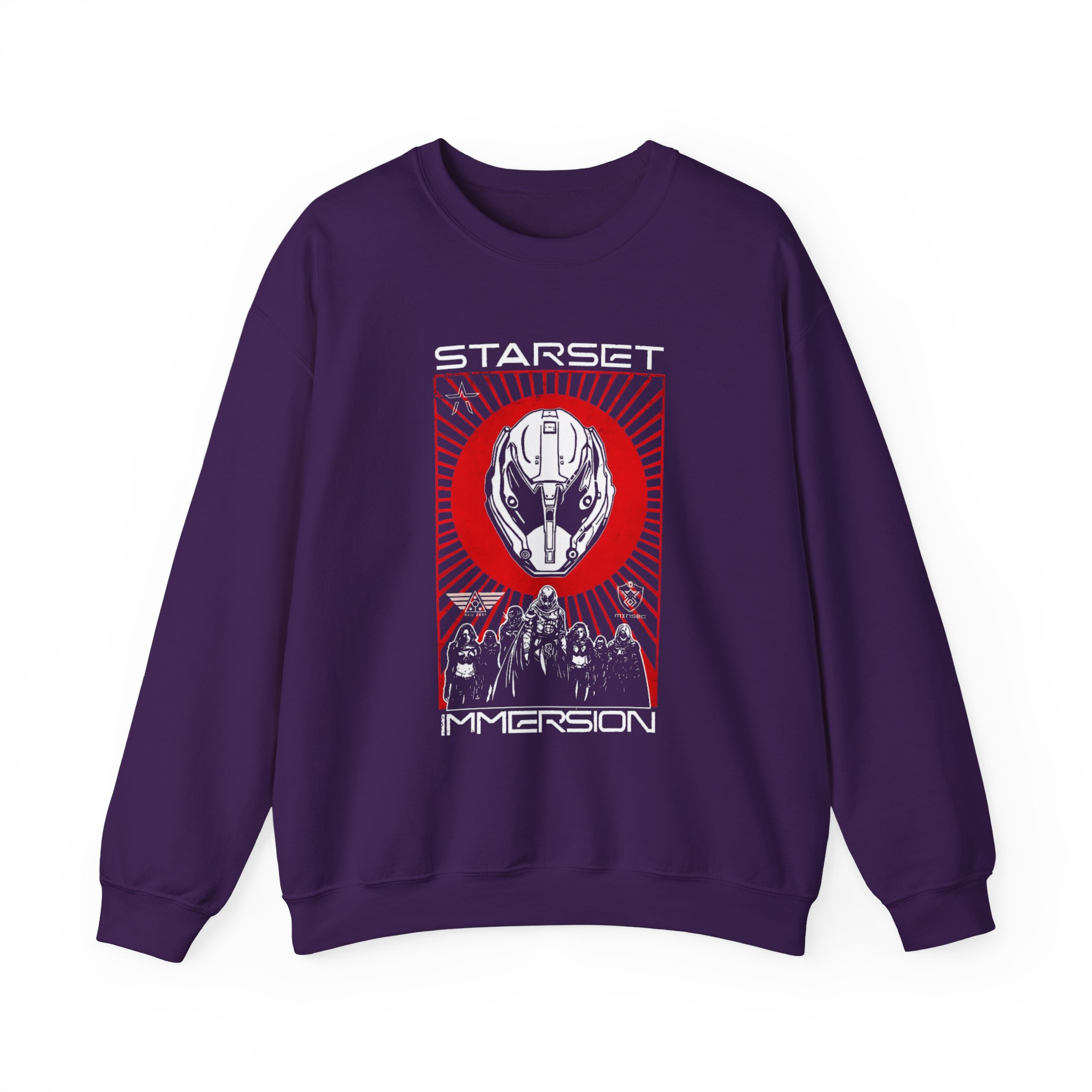 Starset Immersion Red Tour Unisex Heavy Blendâ„¢ Crewneck Sweatshirt