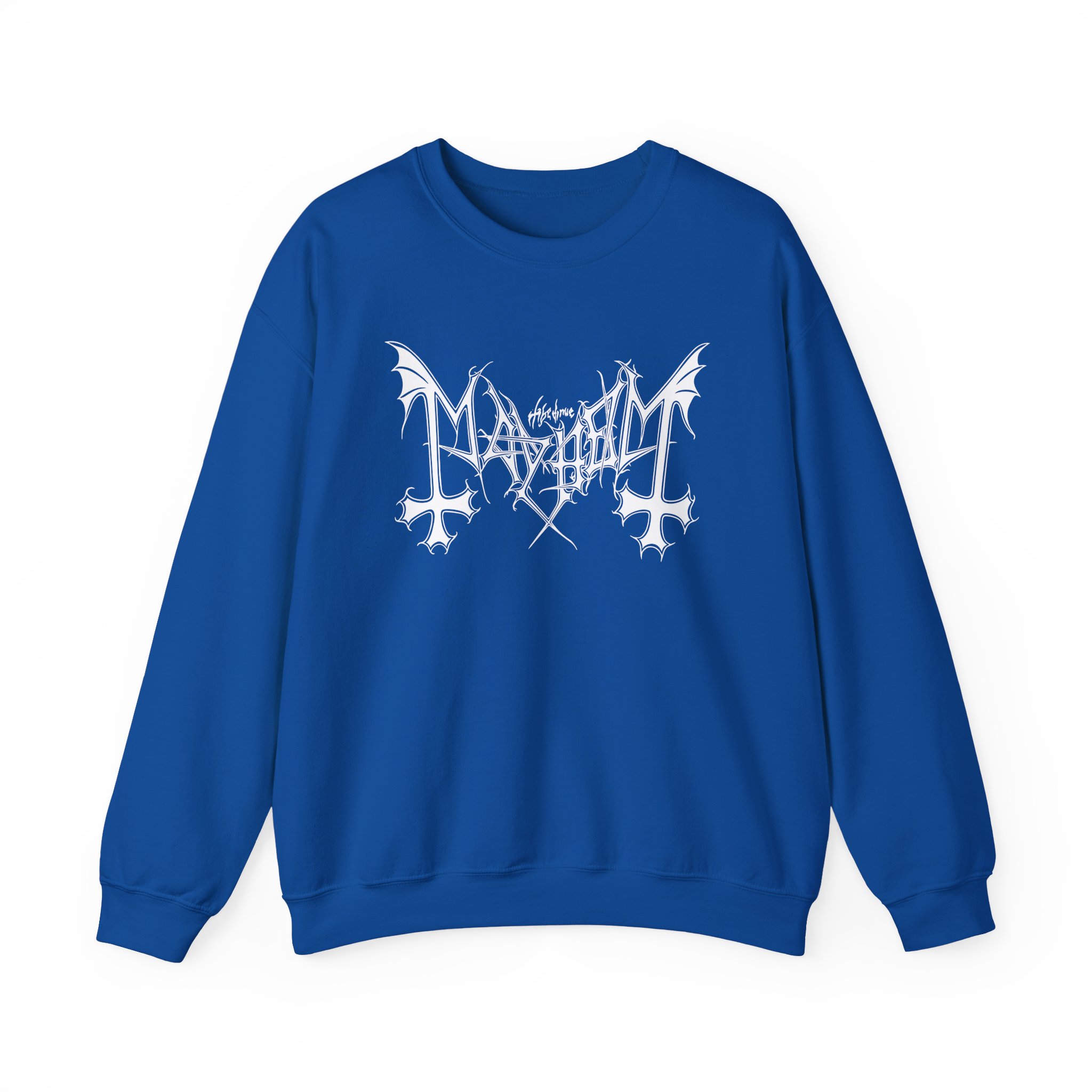 Mayhem Logo Unisex Heavy Blendâ„¢ Crewneck Sweatshirt