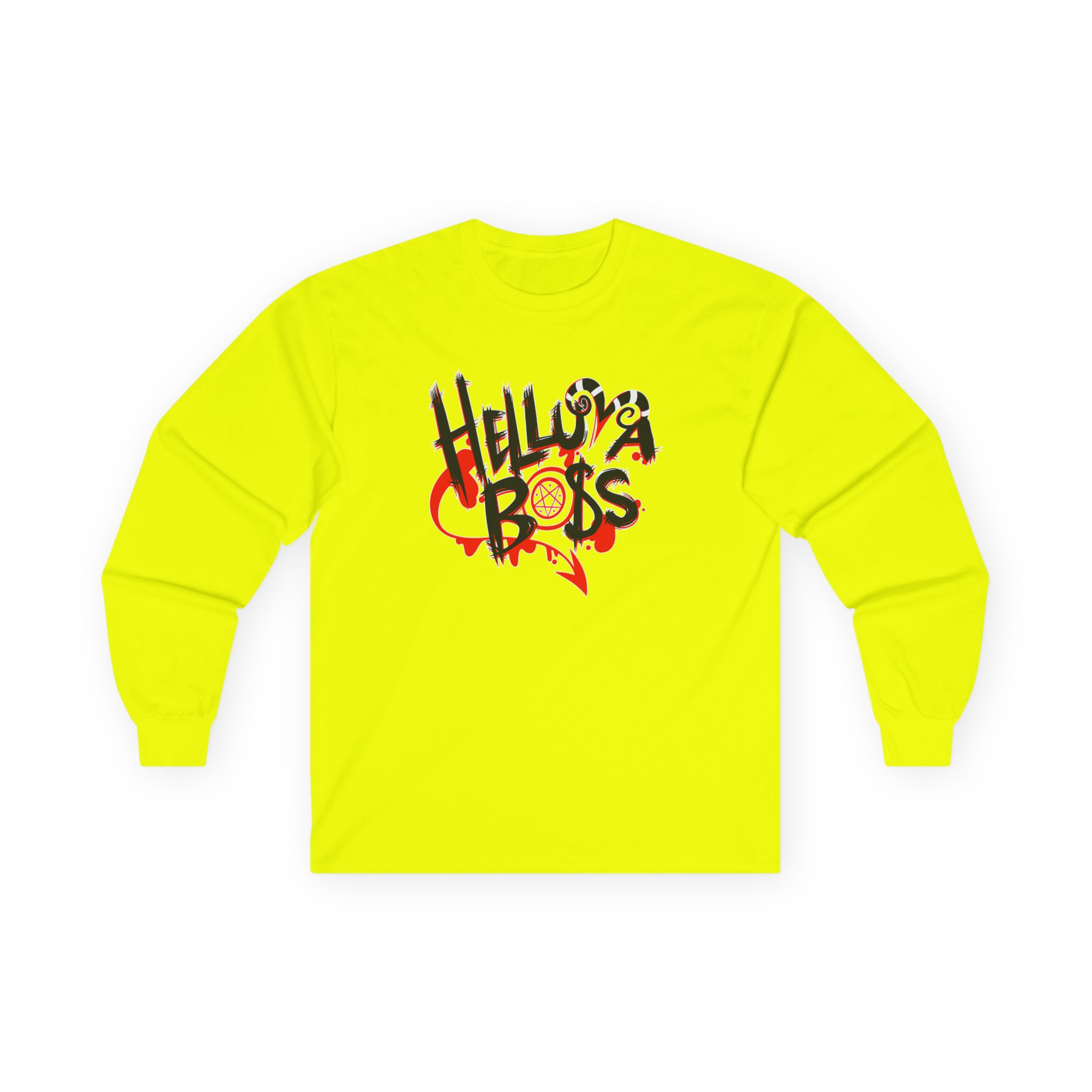 Helluva Boss Logo Unisex Ultra Cotton Long Sleeve Tee