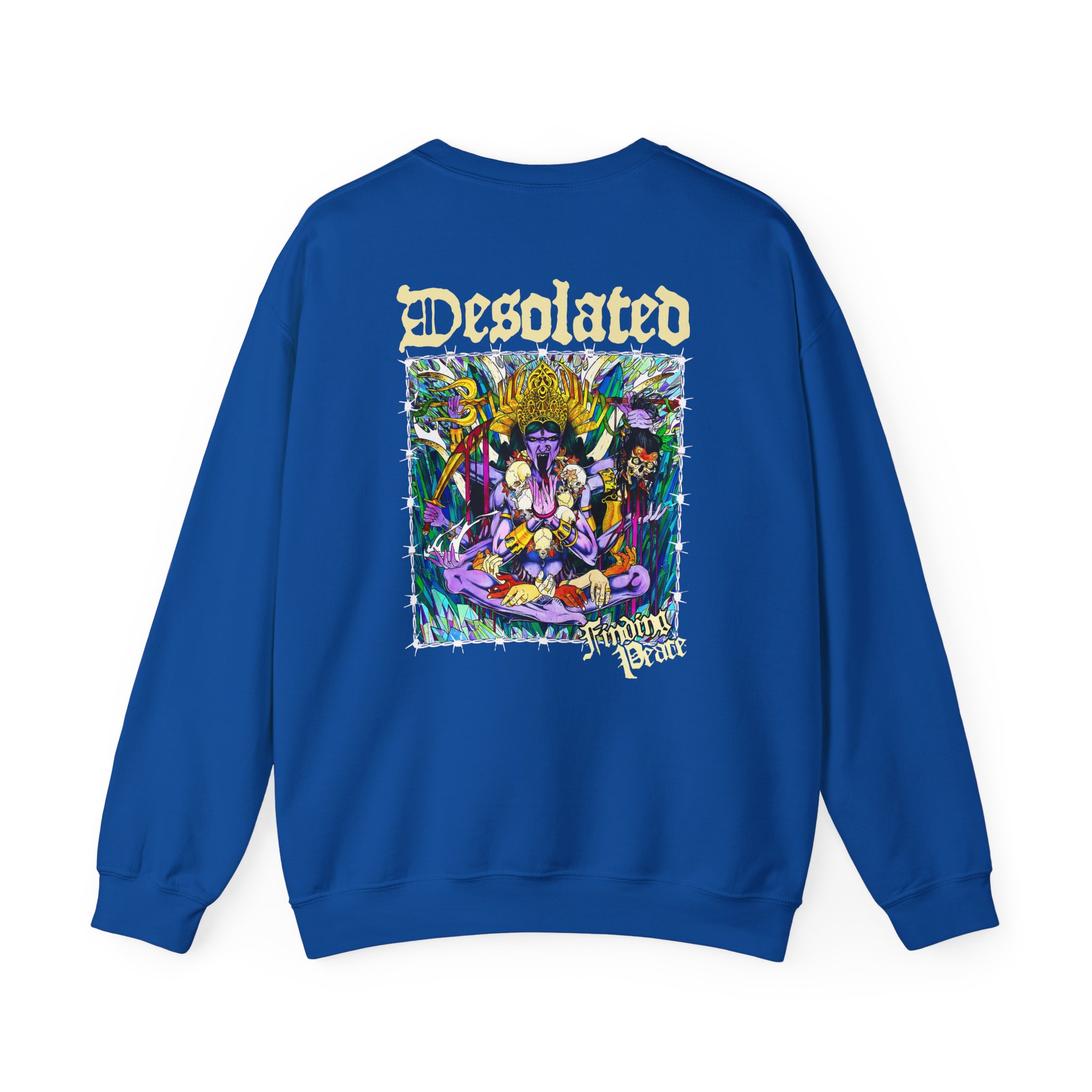 Desolated Finding Peace Unisex Heavy Blendâ„¢ Crewneck Sweatshirt
