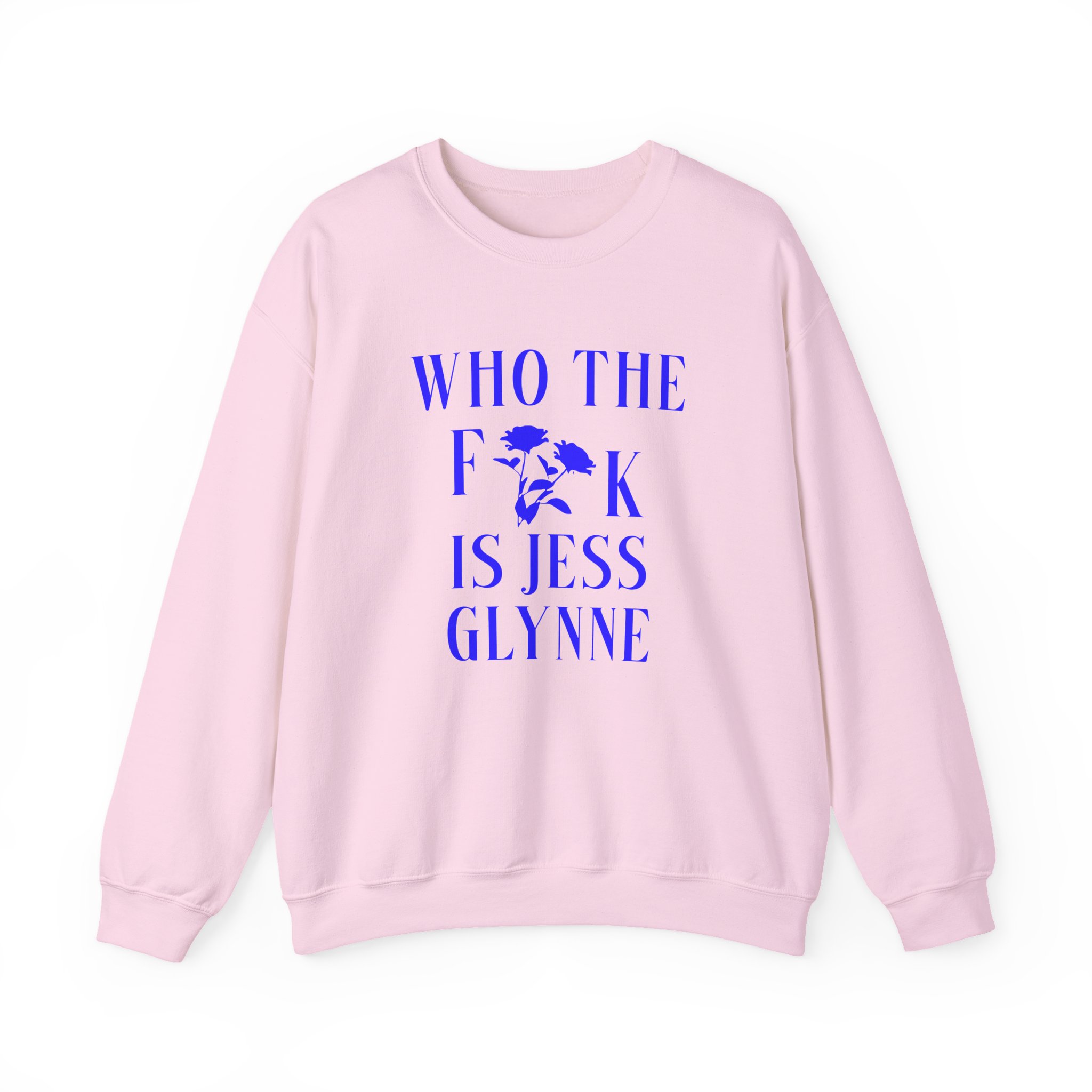 Jess Glynne WTF Is Jess Glynne Unisex Heavy Blendâ„¢ Crewneck Sweatshirt