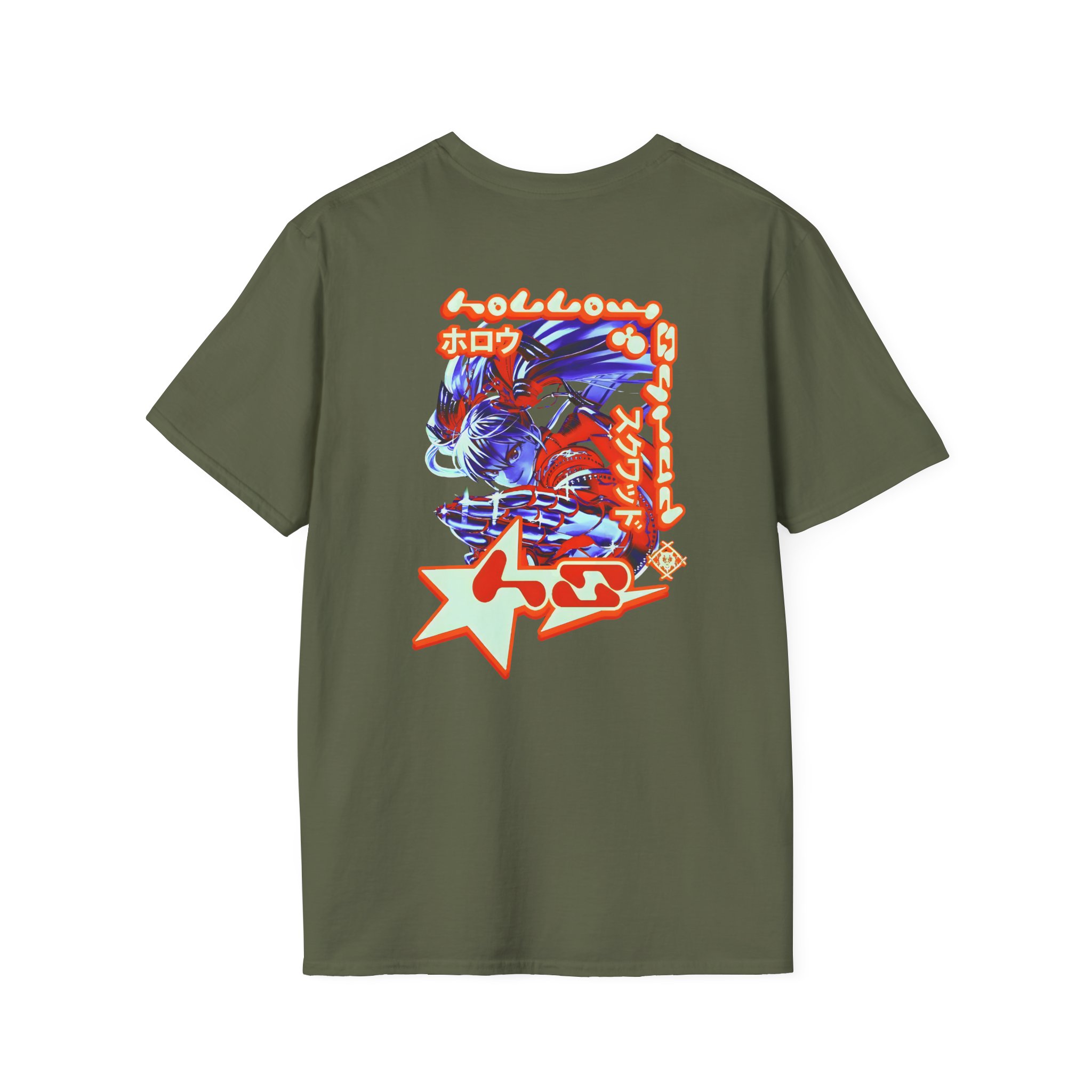 Xavier Wulf Hollow Squad S2K Multi Unisex Softstyle T-Shirt