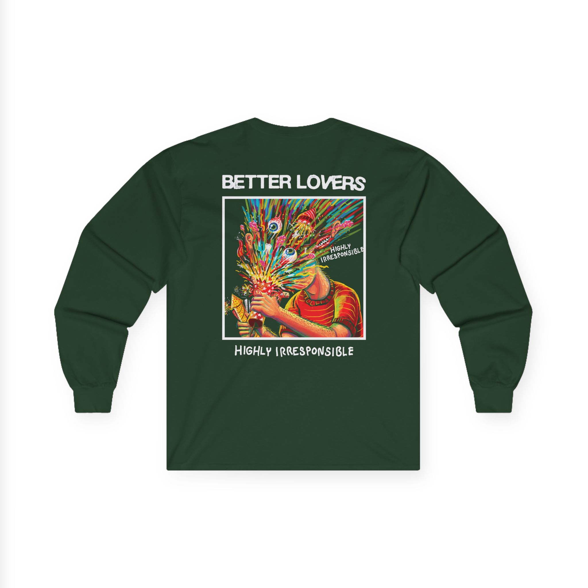 Better Lovers Highly Irresponsible Album Art Unisex Ultra Cotton Long Sleeve Tee