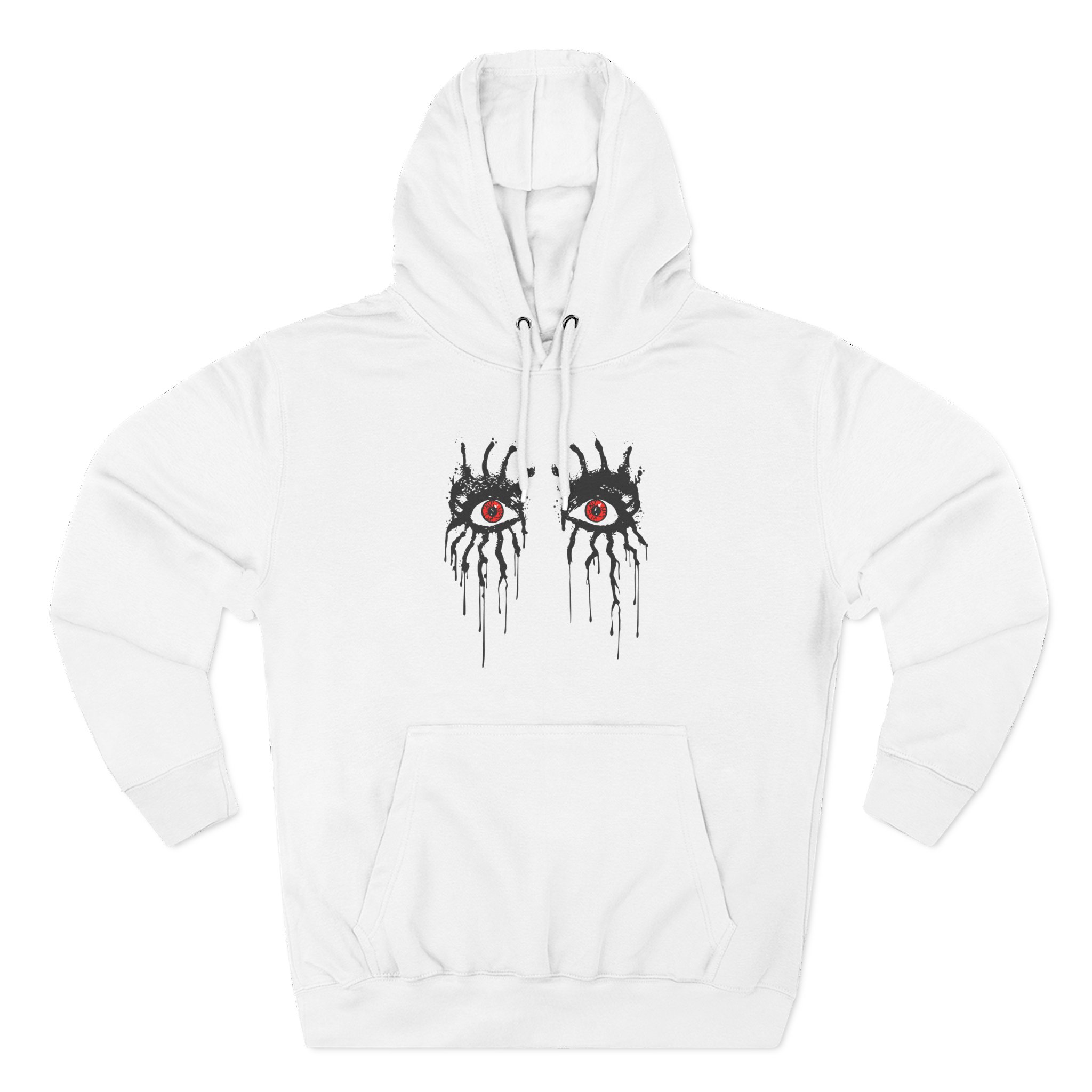 Alice Cooper Dripping Eyes Three-Panel Fleece Hoodie