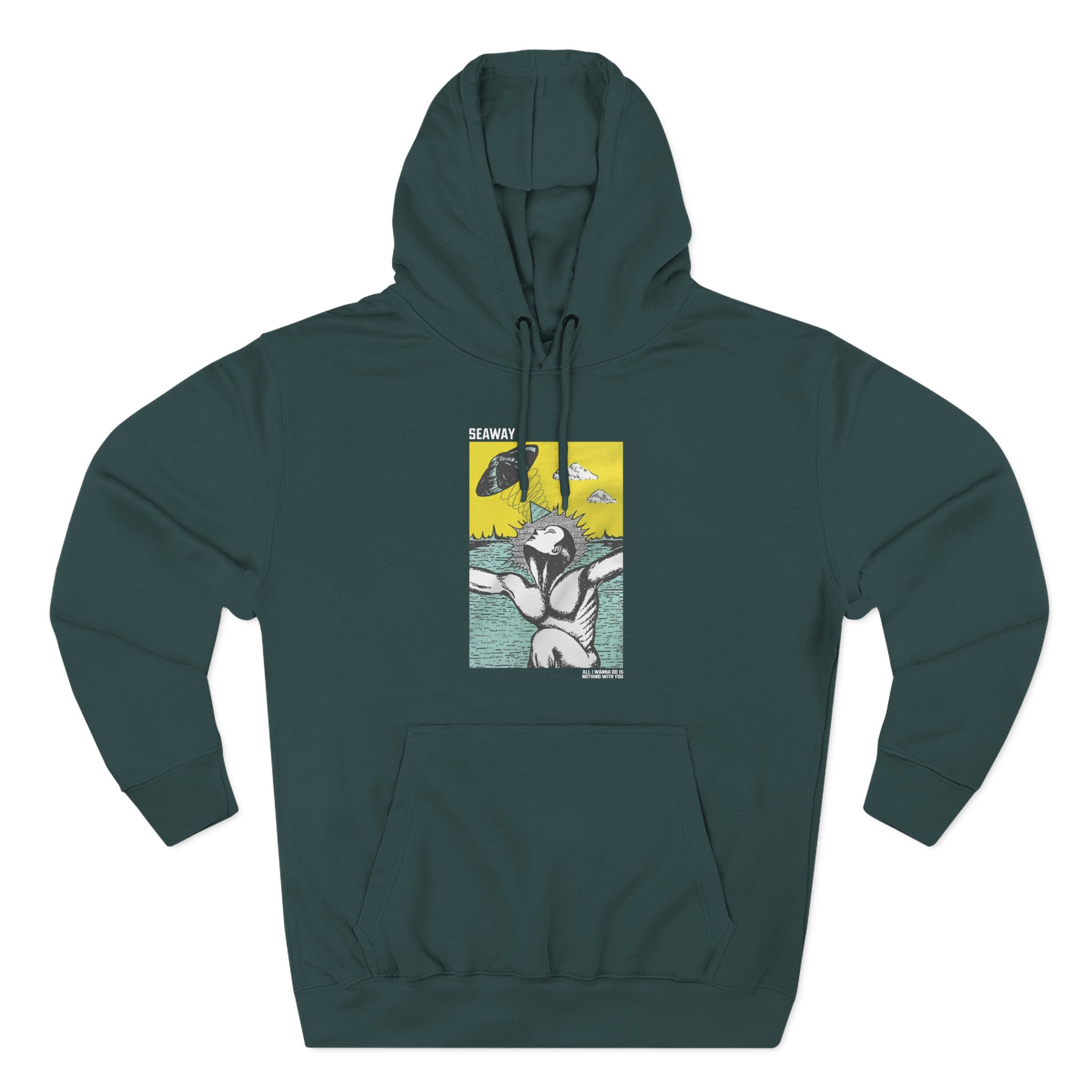 Seaway Earth Three-Panel Fleece Hoodie