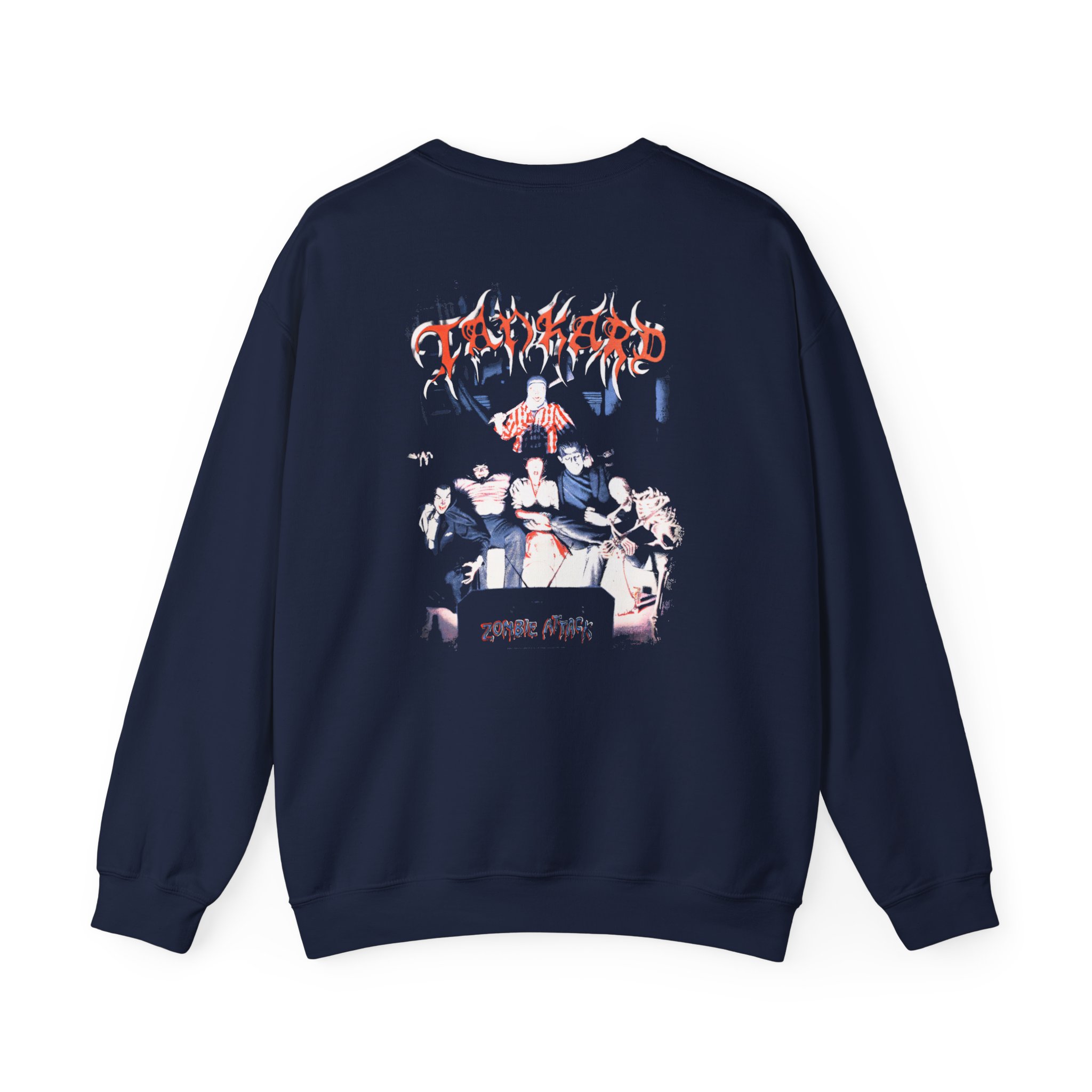 Tankard Zombie Attack Unisex Heavy Blendâ„¢ Crewneck Sweatshirt