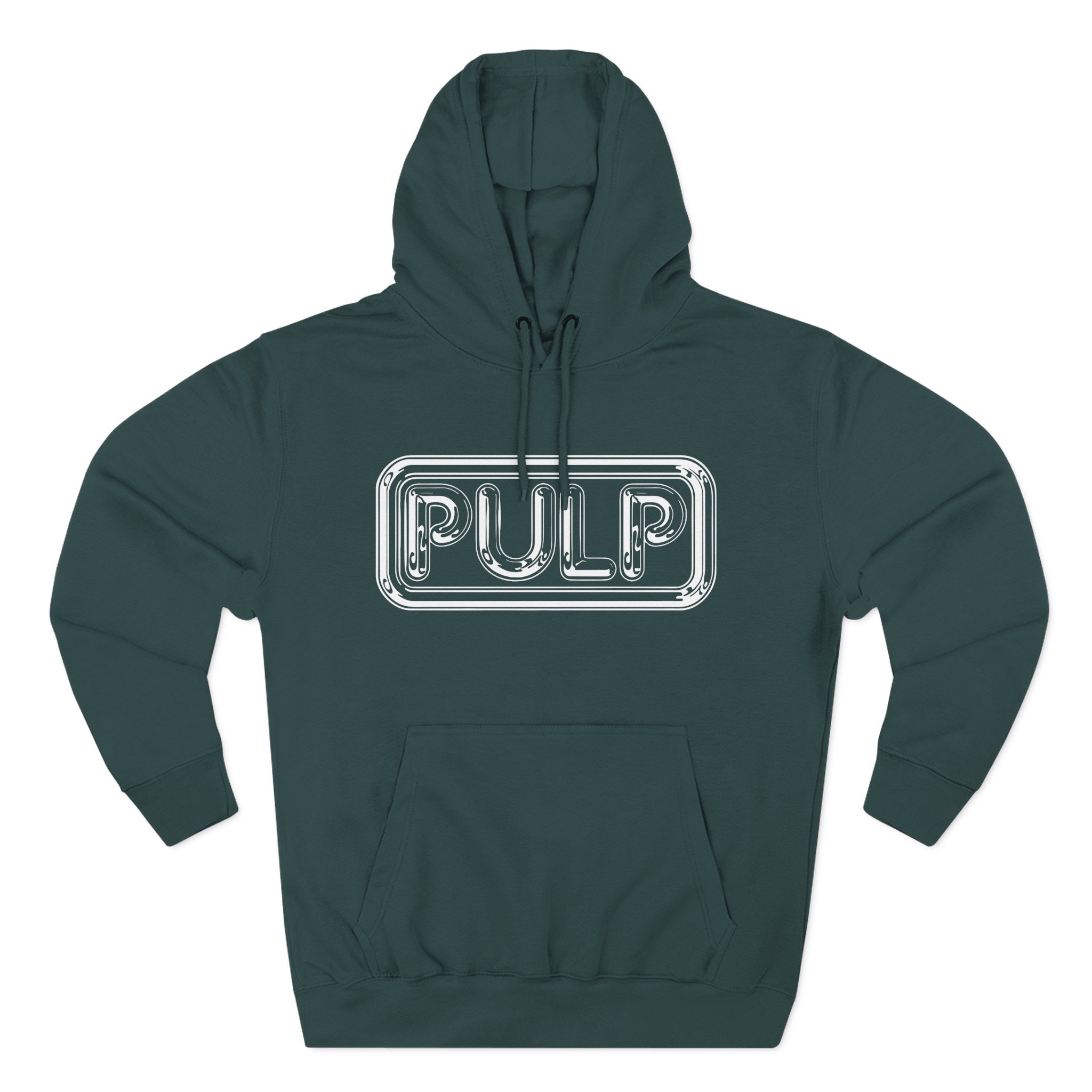 Pulp Logo Three-Panel Fleece Hoodie