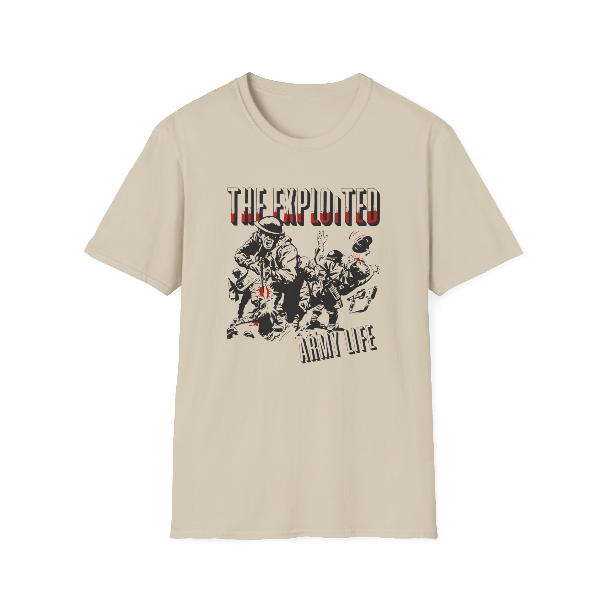 The Exploited Army Life Unisex Softstyle T-Shirt